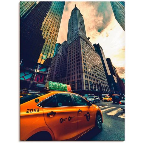 Artland artprint Taxi in New York