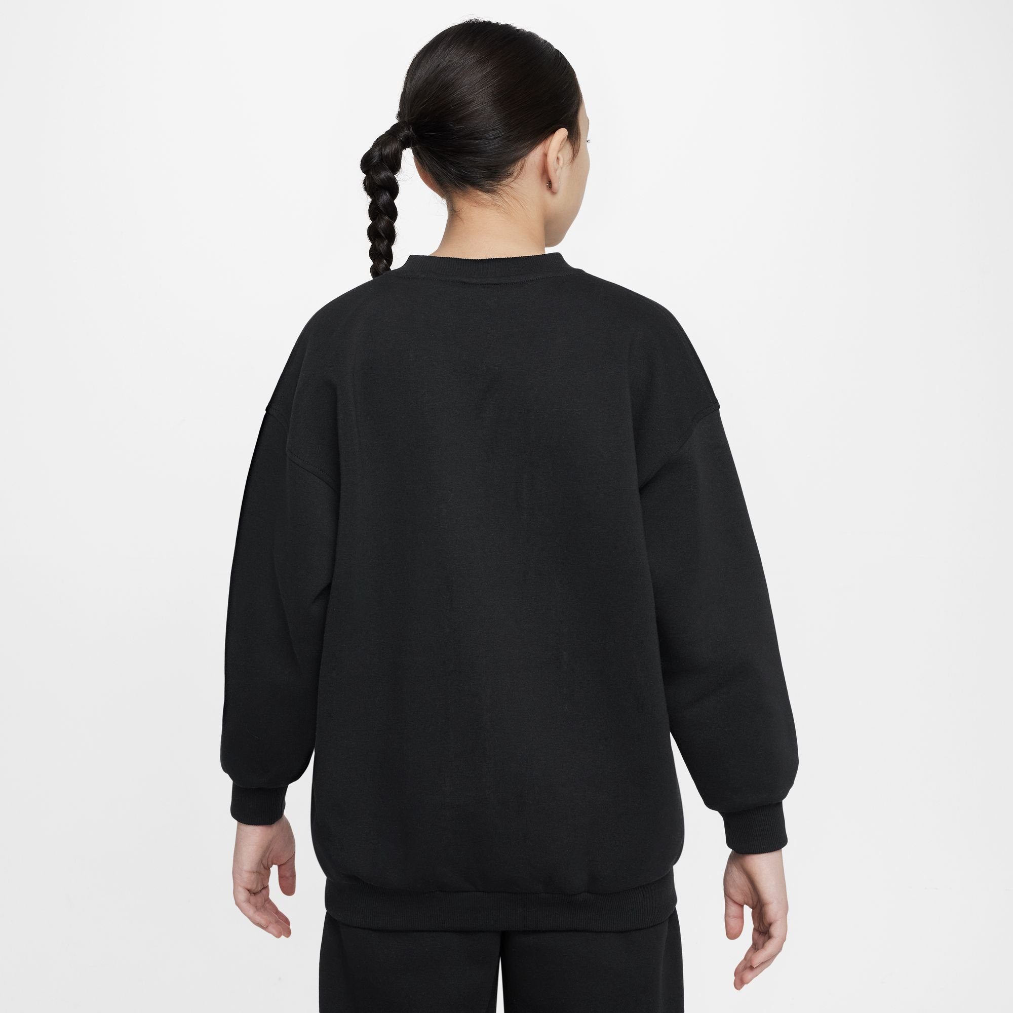 Nike Sportswear Sweatshirt CLUB FLEECE BIG KIDS' (GIRLS') CREWNECK TOP