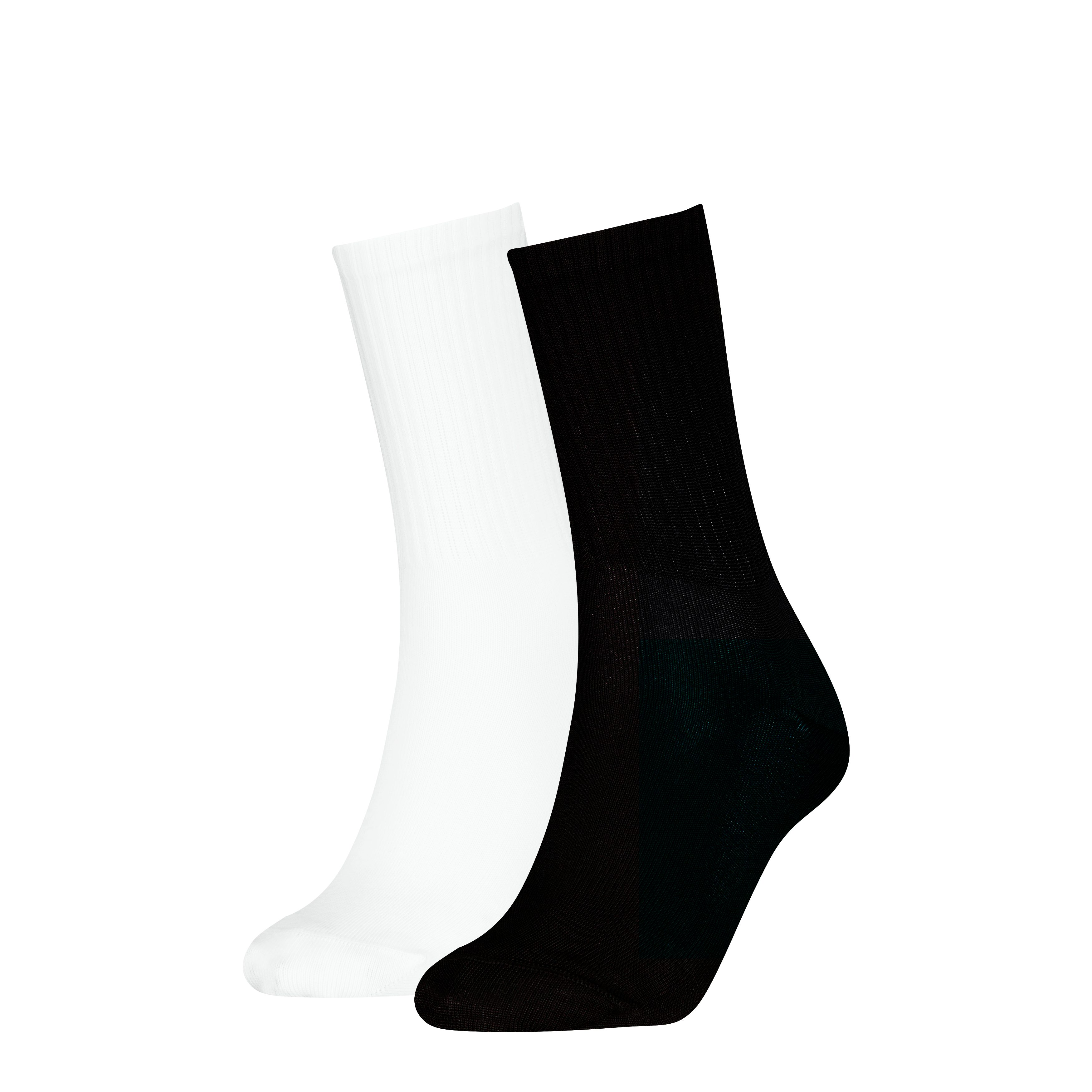 Calvin Klein Jeans Sokken CKJ WOMEN SOCK 2P BACK LOGO (2 paar, Set van 2)
