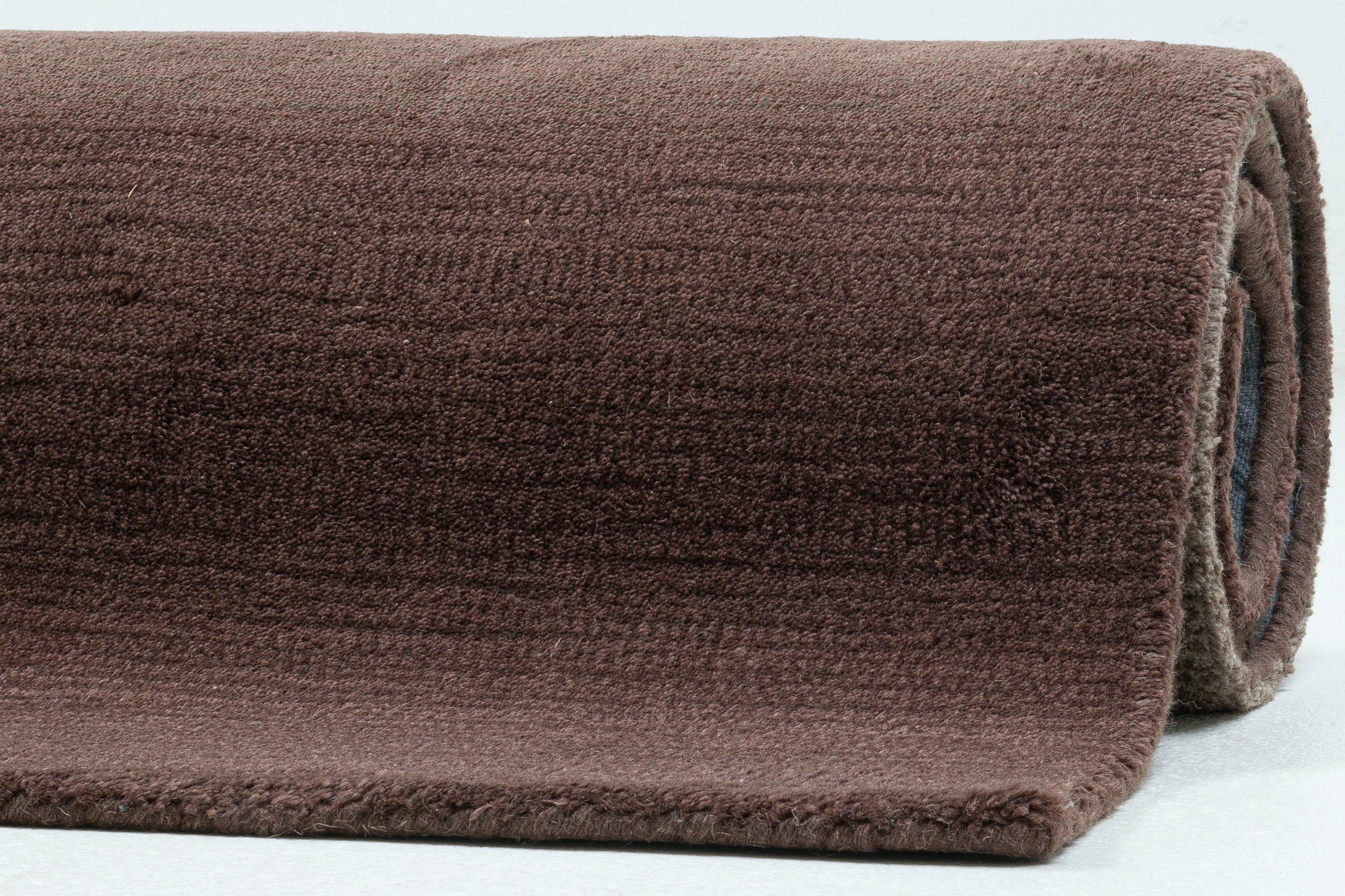 THEKO Wollen kleed Wool Comfort Handgeweven vloerkleed, zuivere wol, met de hand geweven, briljante kleuren, Scandinavisch