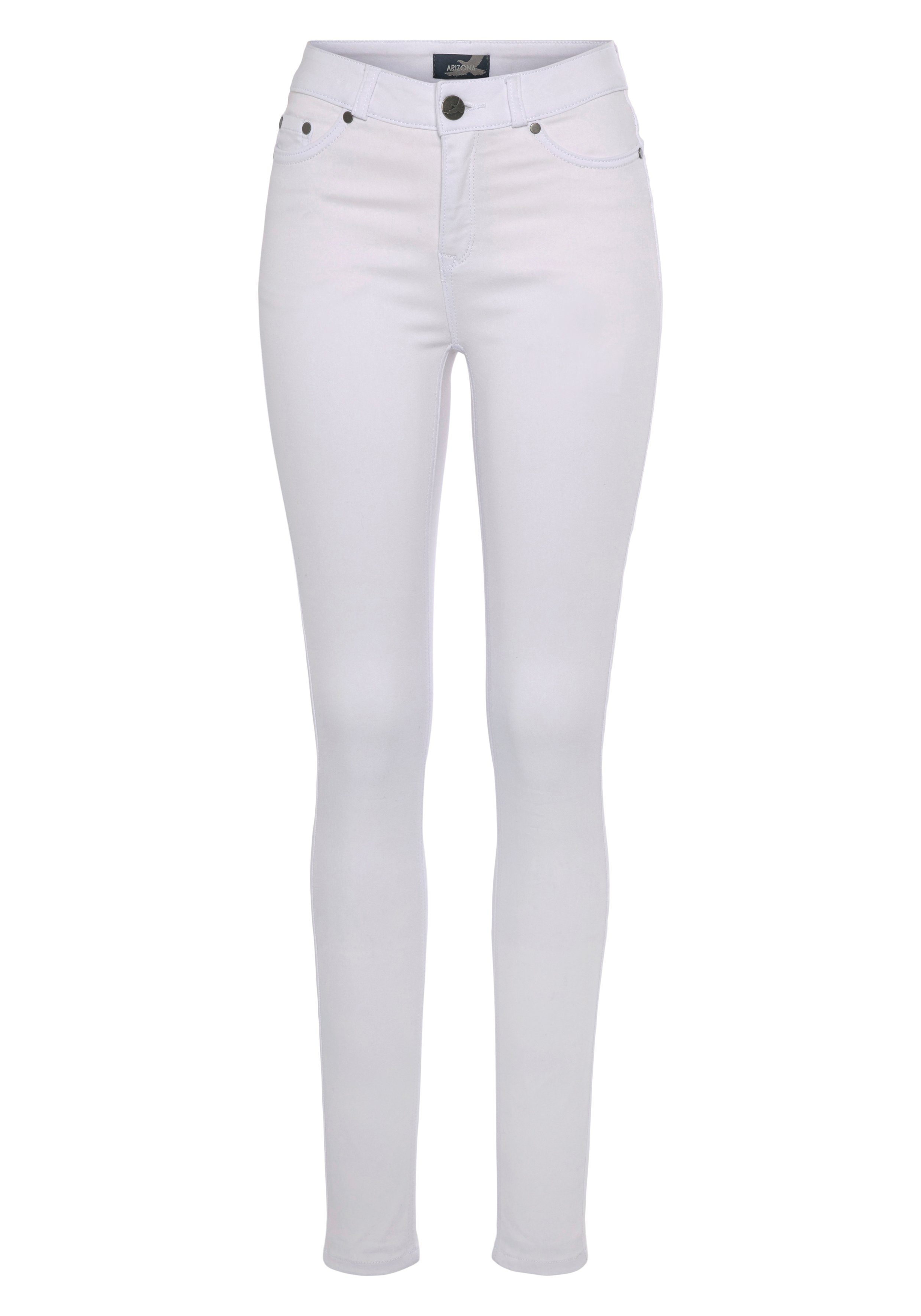 Arizona Skinny fit jeans Ultra Soft hoge taille, lang, van katoen, polyester en elastaan