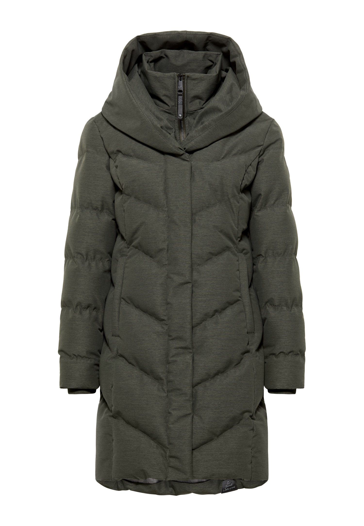 Ragwear Gewatteerde jas NATALKA waterafstotende quiltmantel voor de overgang en winter