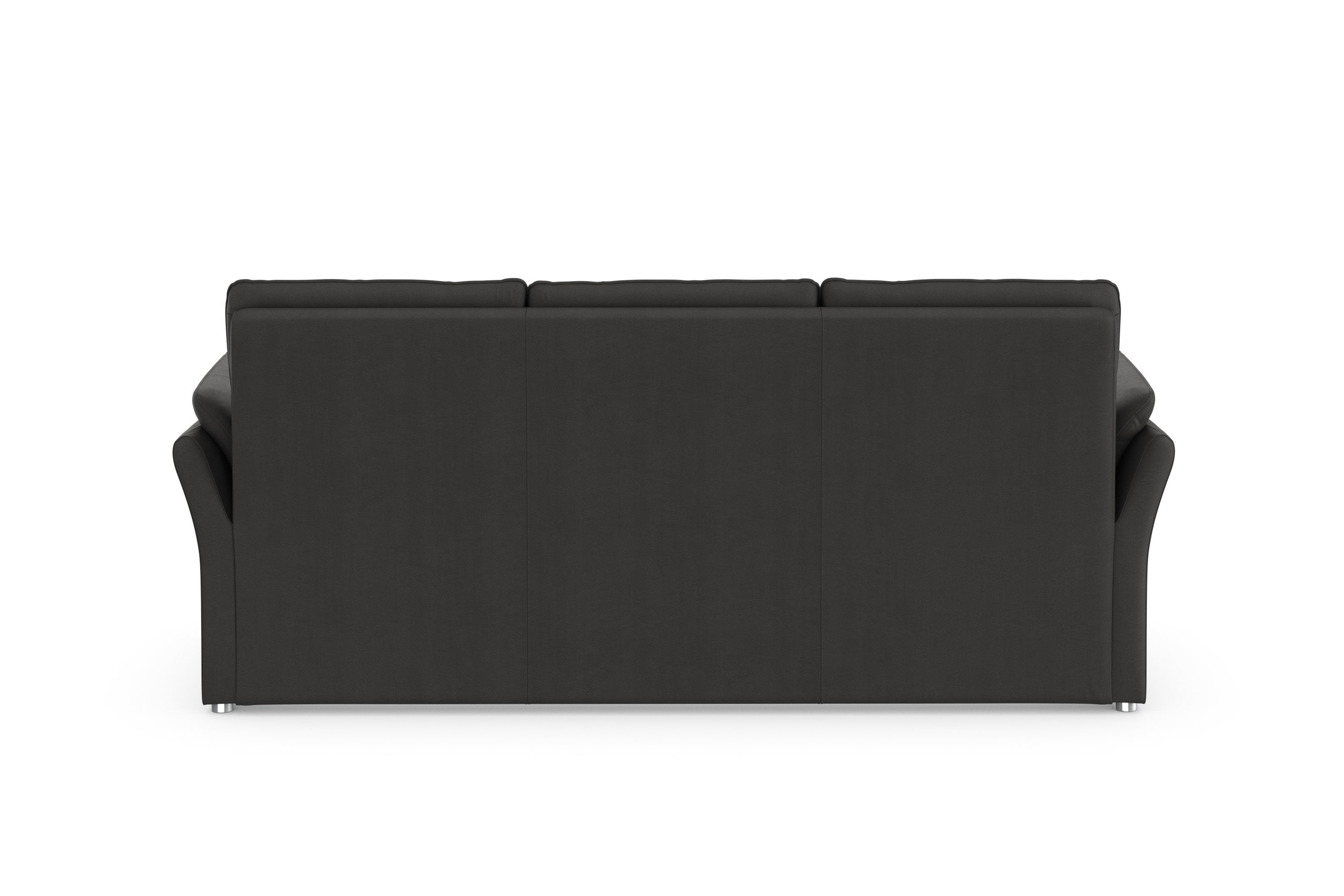DOMO collection 3-zitsbank Pina tijdloos en elegant, smalle armleuningen, compacte afmetingen