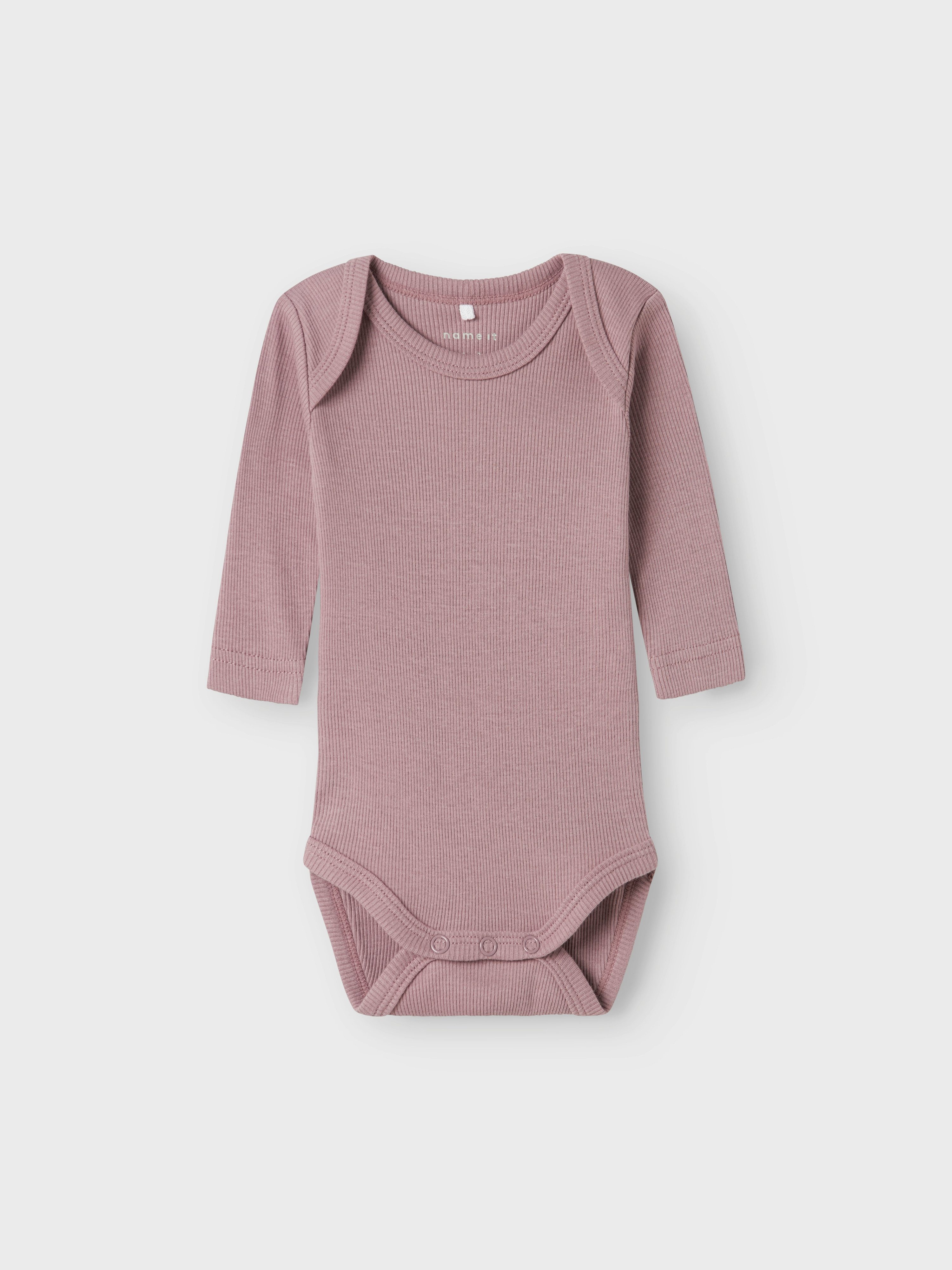 Name It Body NBNBODY 3P LS SOLID RIB (set, 3-delig)