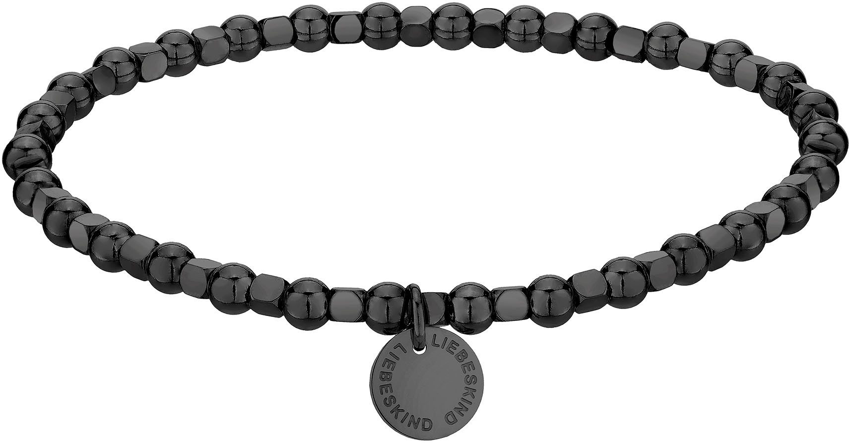 Liebeskind Berlin Armband Sieraad cadeau roestvrijstalen armband, LJ-0595-B-17, LJ-0598-B-17 dames armbanden zwart
