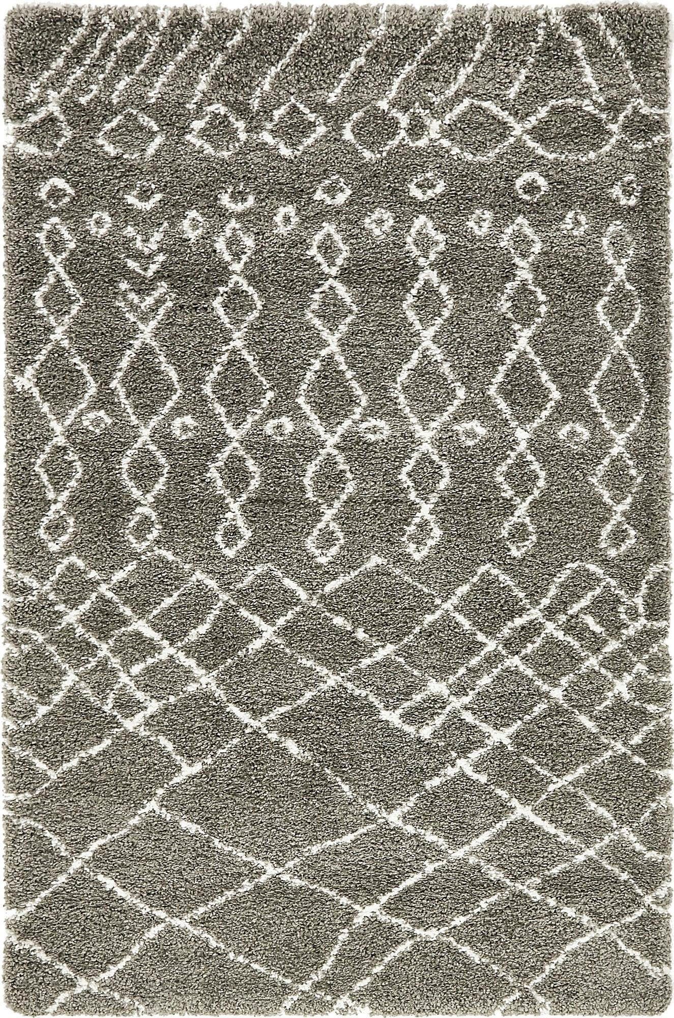 Myflair Möbel & Accessoires Hoogpolig vloerkleed Temara shag voorraadopruiming geweven, scandi design, ideaal in de woonkamer & slaapkamer