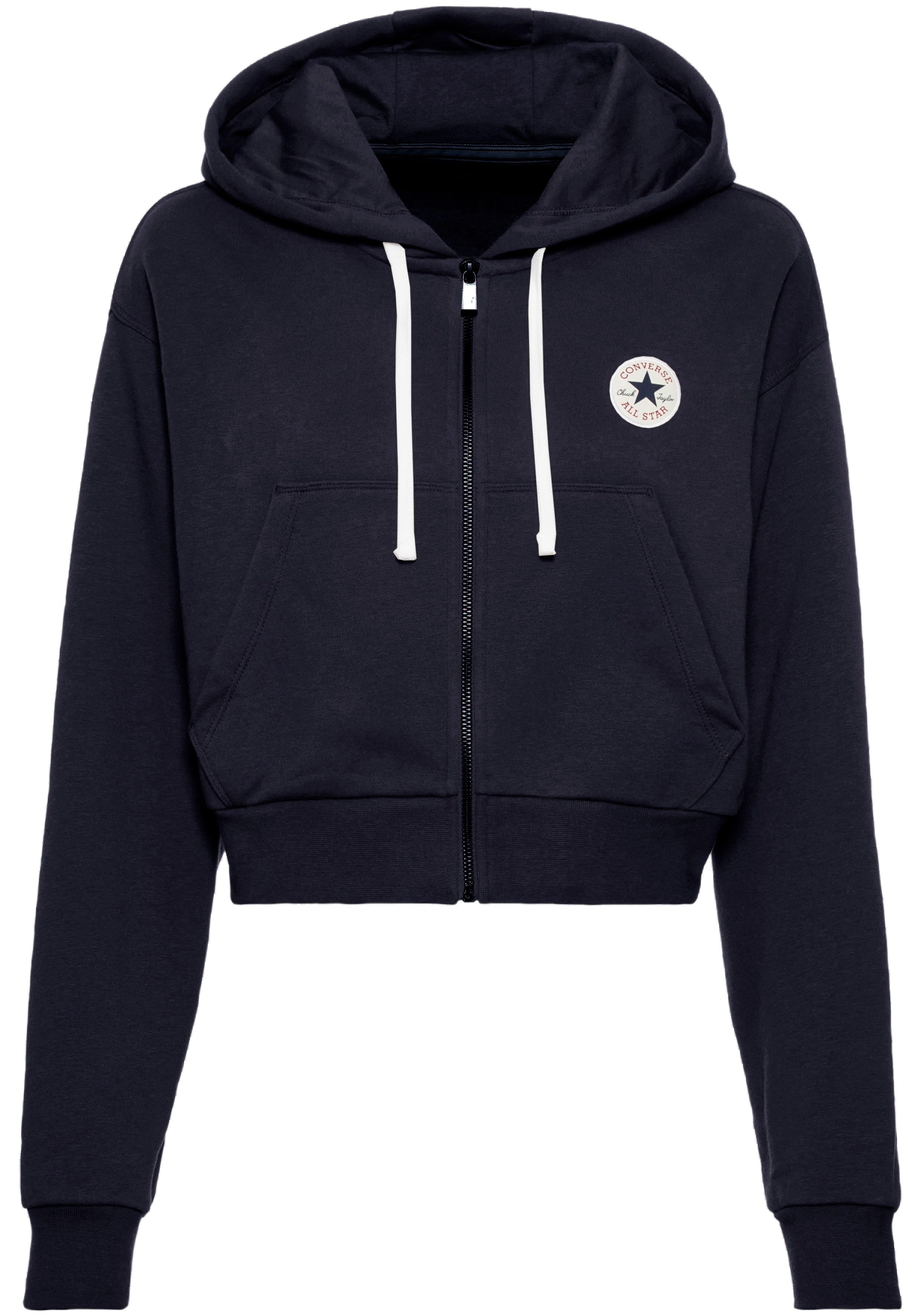 Converse Sweatvest WOMEN'S CONVERSE RETRO FULL-ZIP HOODIE (1-delig)