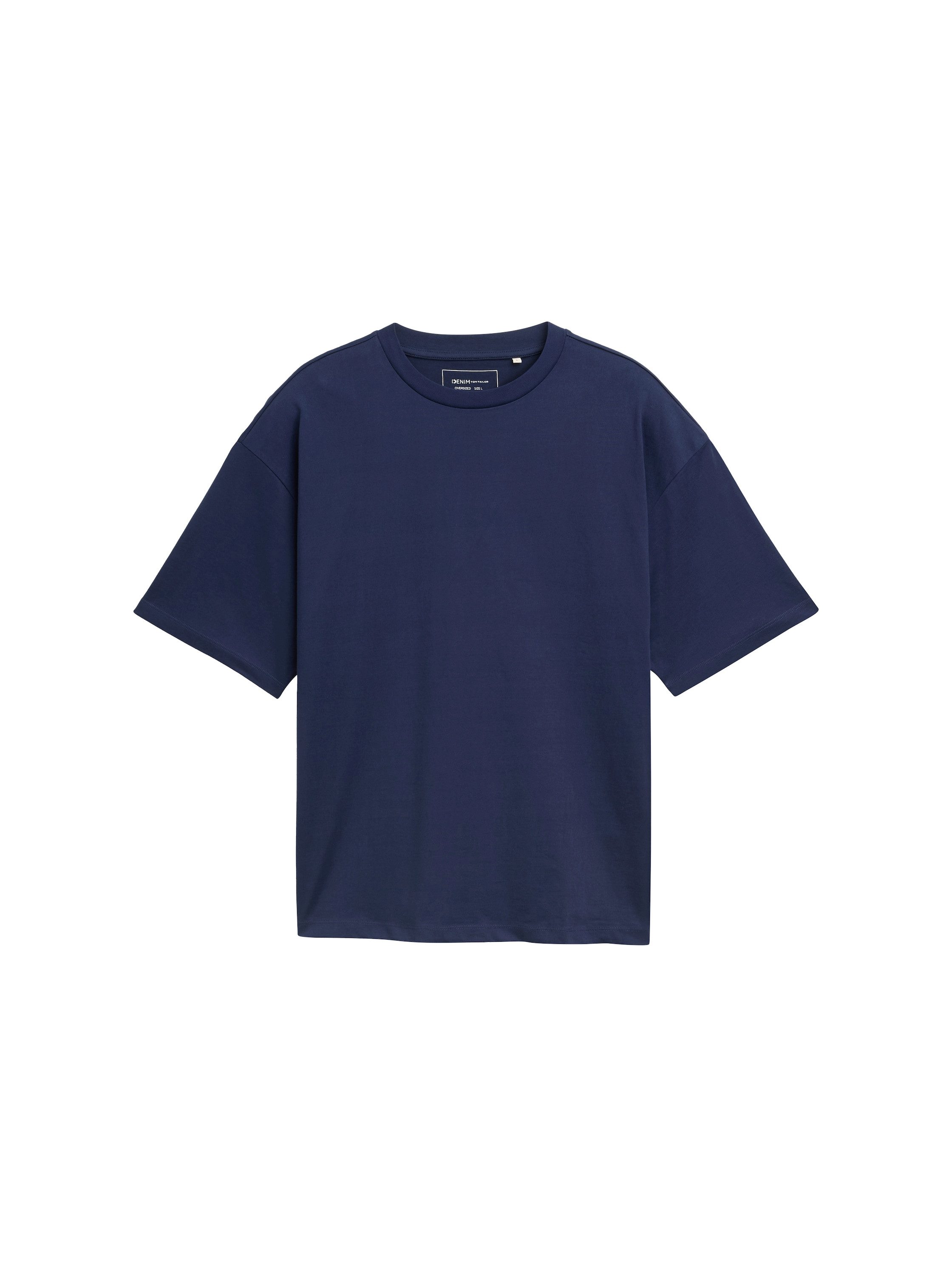 Tom Tailor Denim T-shirt in oversized pasvorm