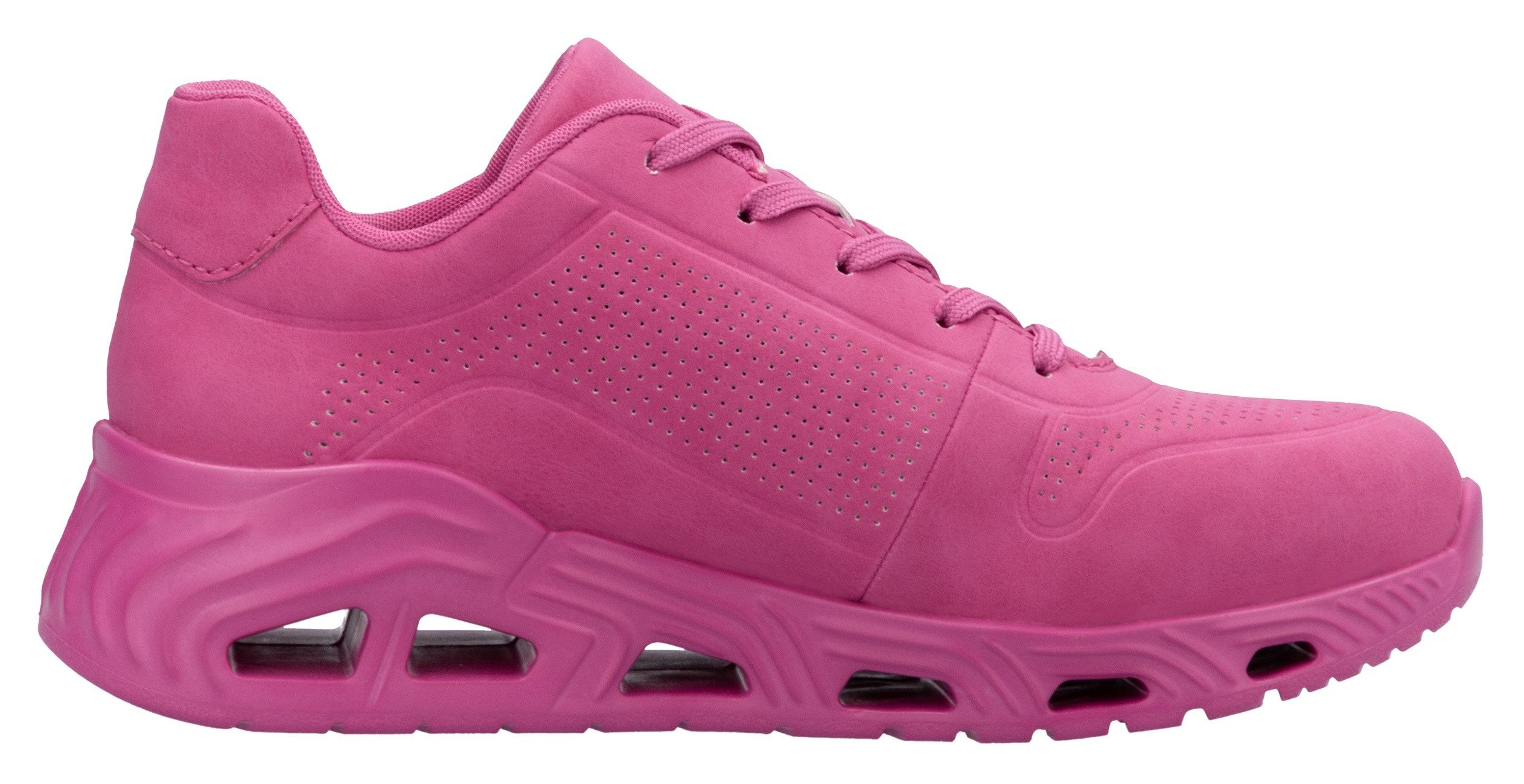 RIEKER Sport Sneakers met sleehak Dakota , veterschoenen, lage schoen, vrijetijdsschoen in vegan verwerking