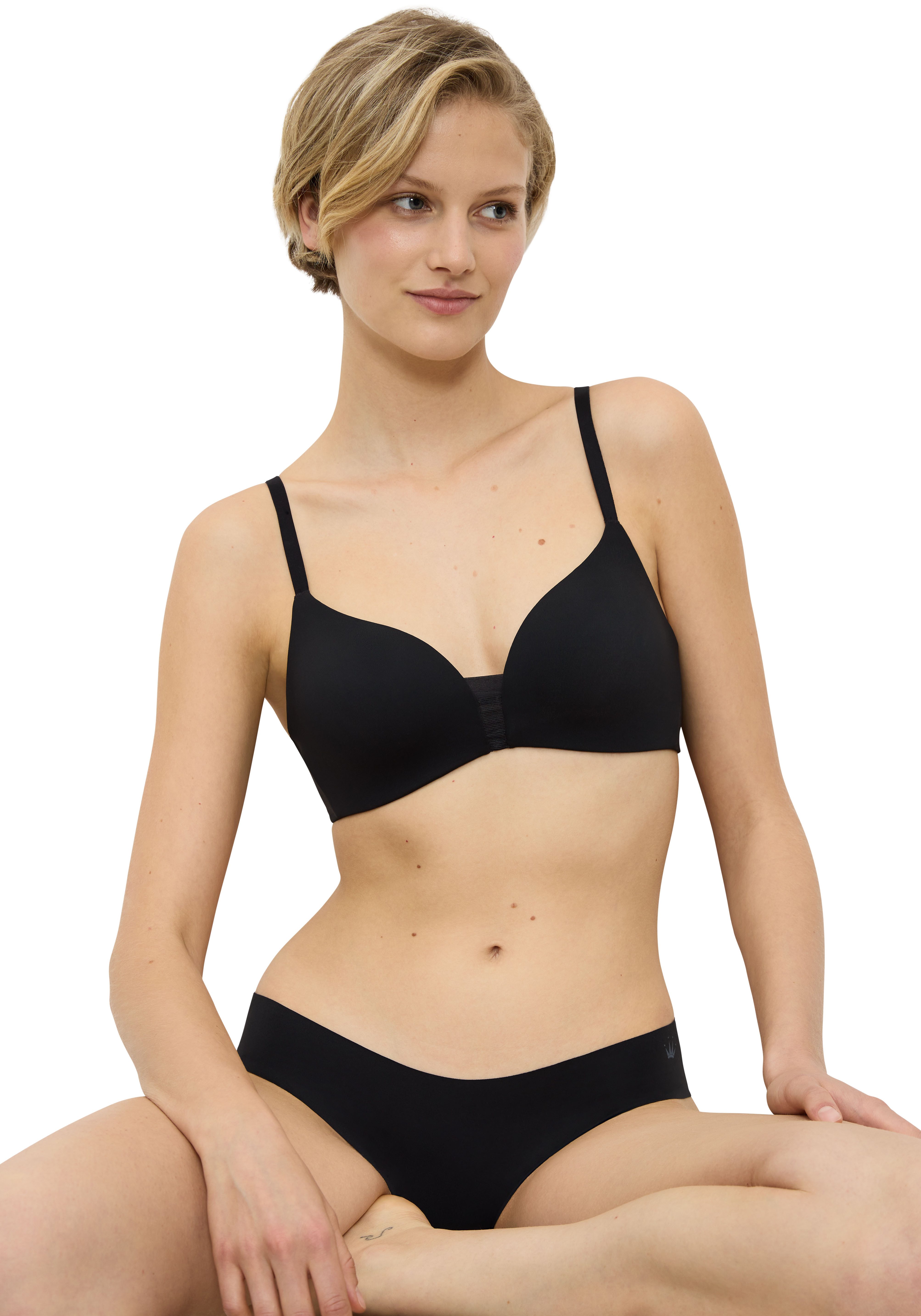 Triumph Beugelloze-bh Flex Smart P EX licht en aansluitend
