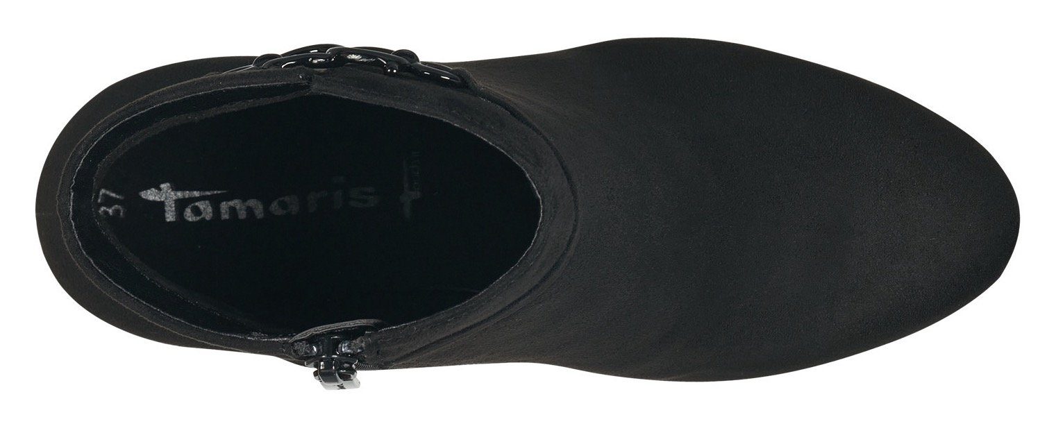 Tamaris Highheel-laarsjes met stijlvolle sierapplicatie
