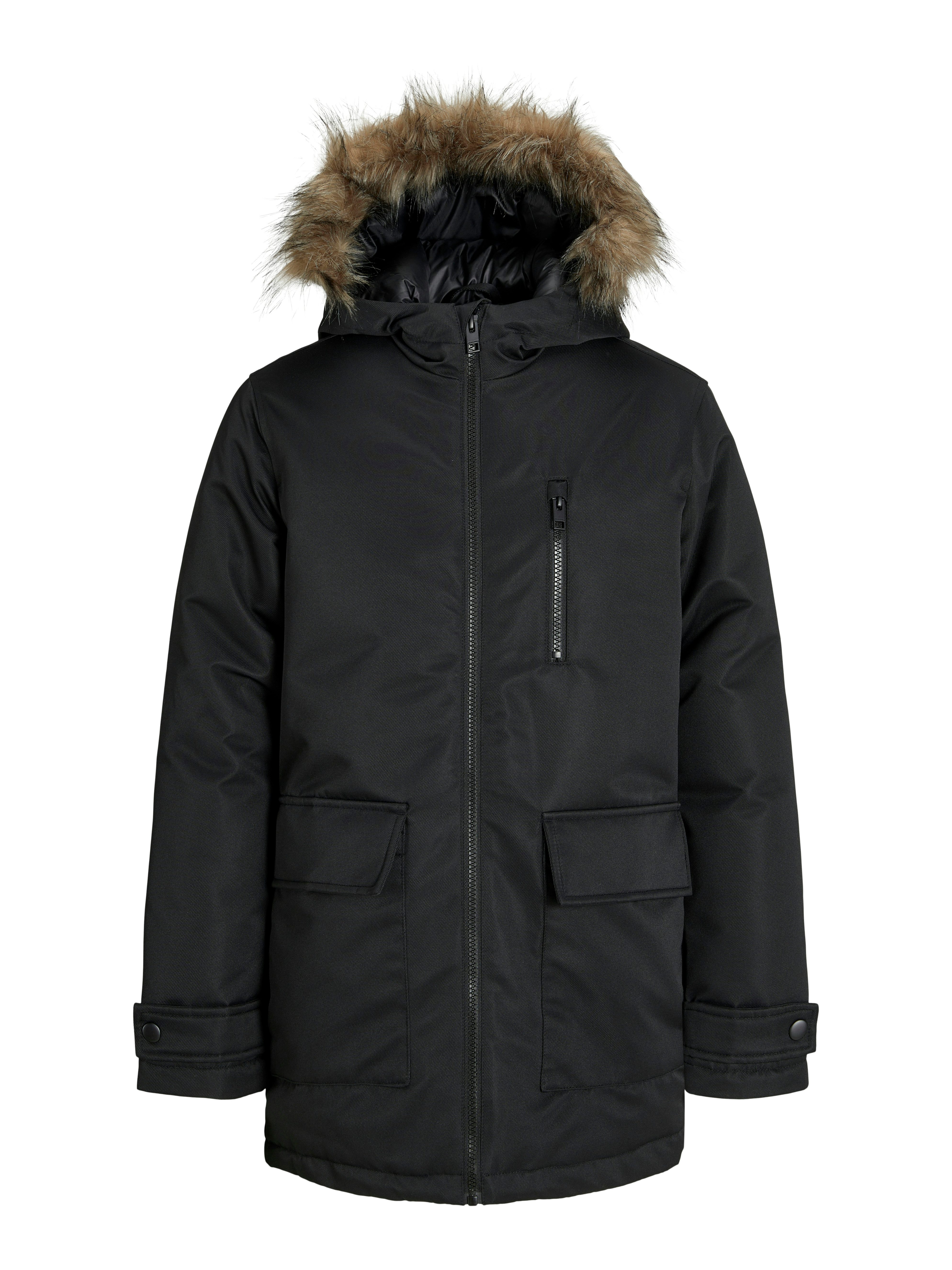 Jack & Jones Junior Parka JJCHARLIE DETACHABLE FAUX FUR PARK JNR