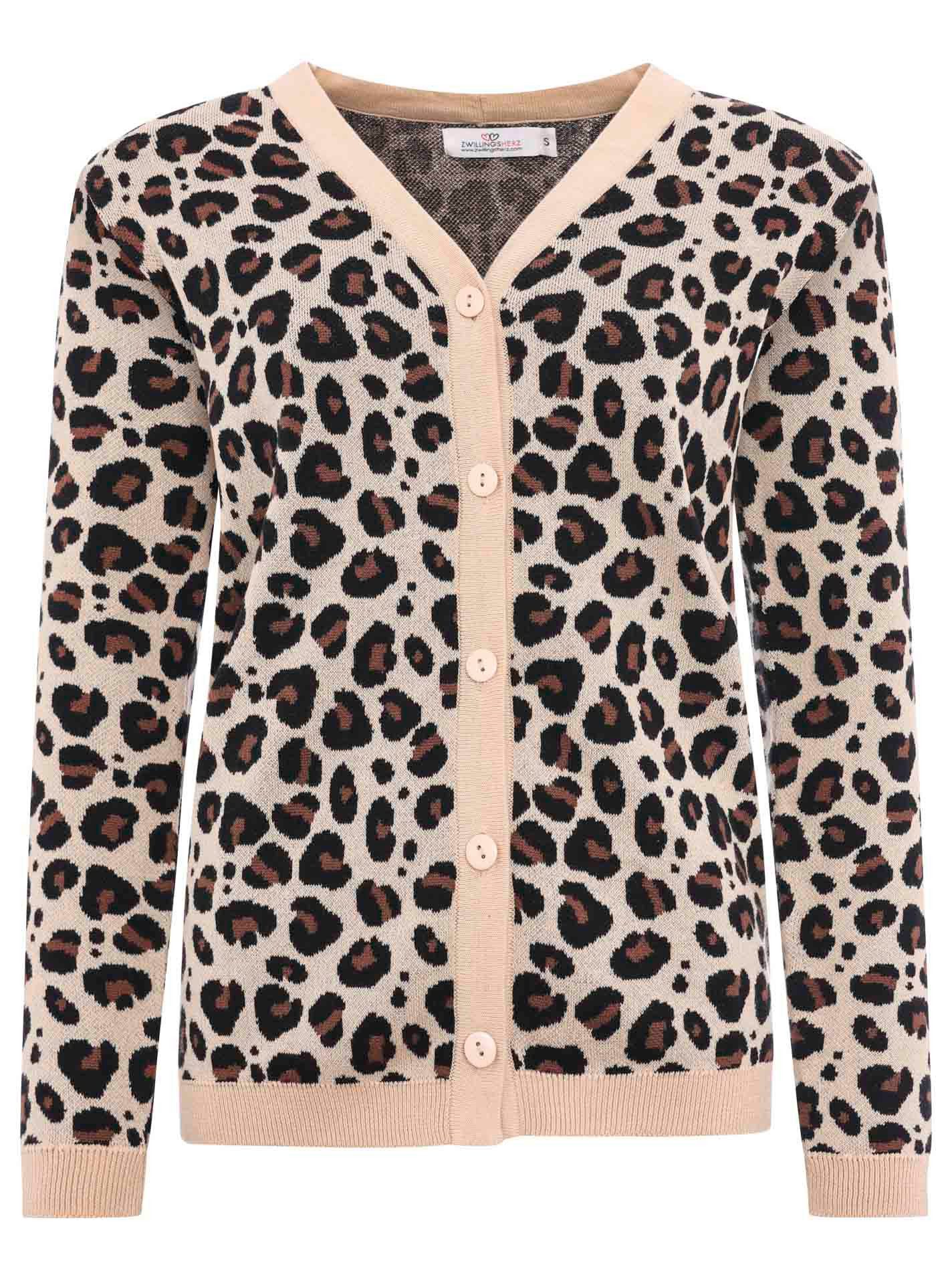 Zwillingsherz Vest Gebreide-Leo