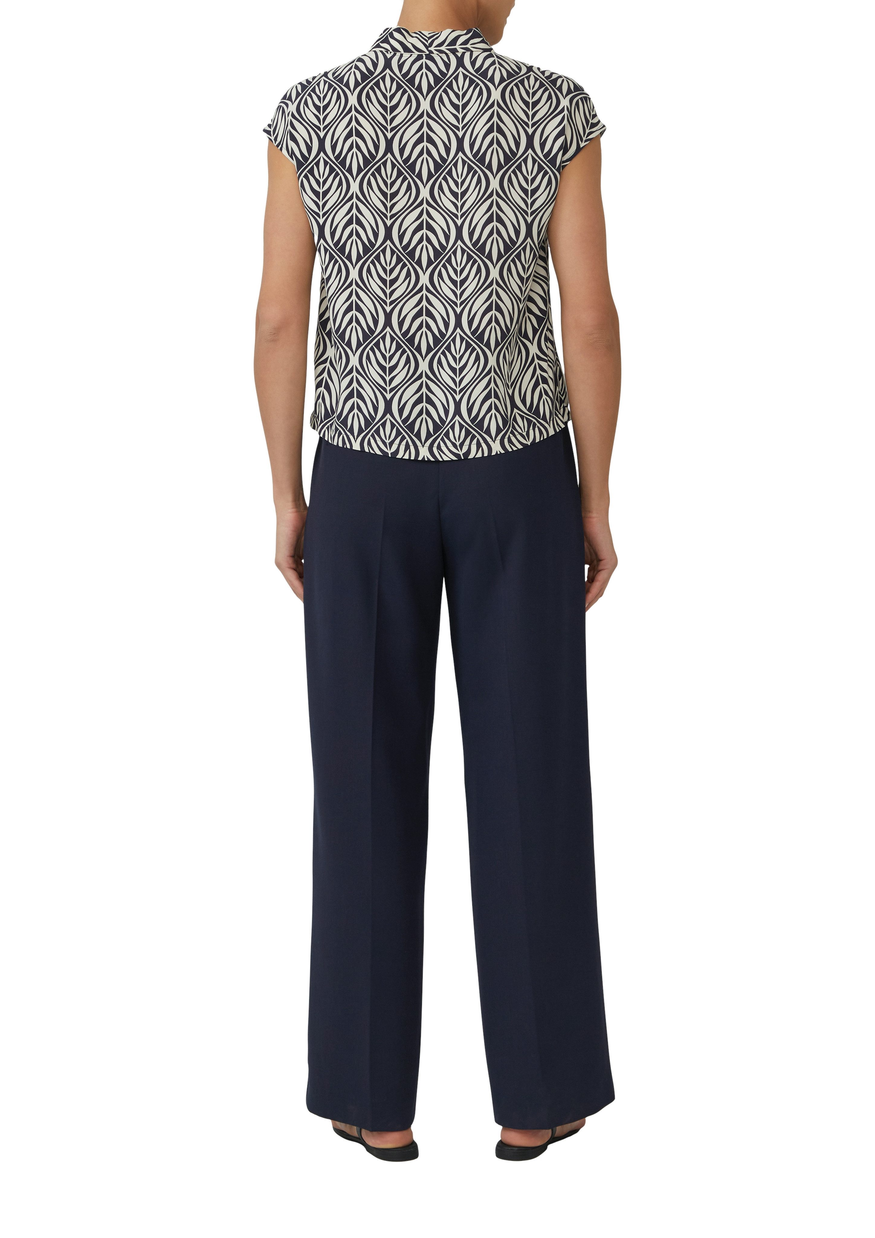 s.Oliver BLACK LABEL Blouse met korte mouwen