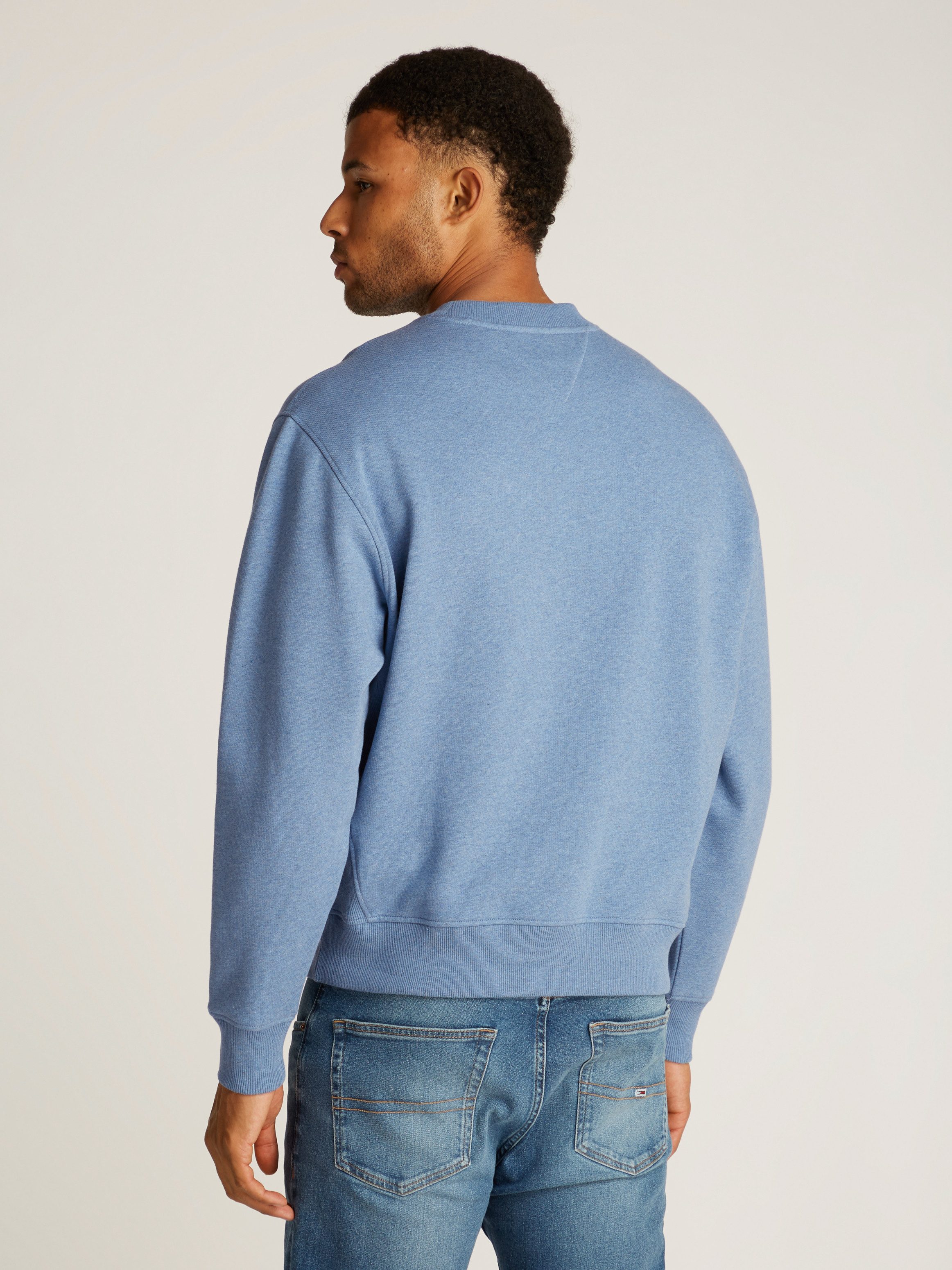 TOMMY JEANS Sweatshirt TJM MELANGE FLAG CREW