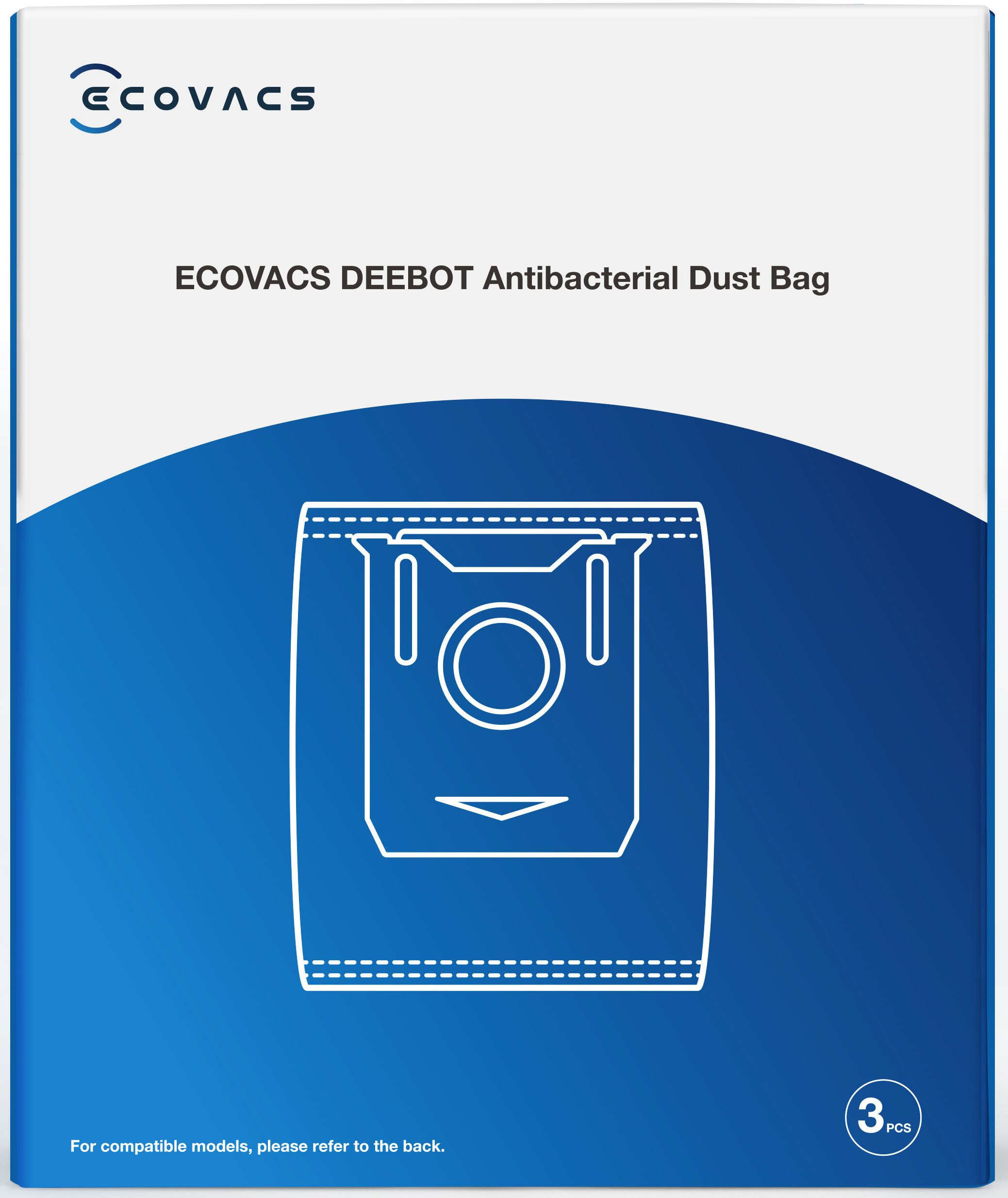 Ecovacs Stofzuigerzak DDB030025 (set, 3 stuks)