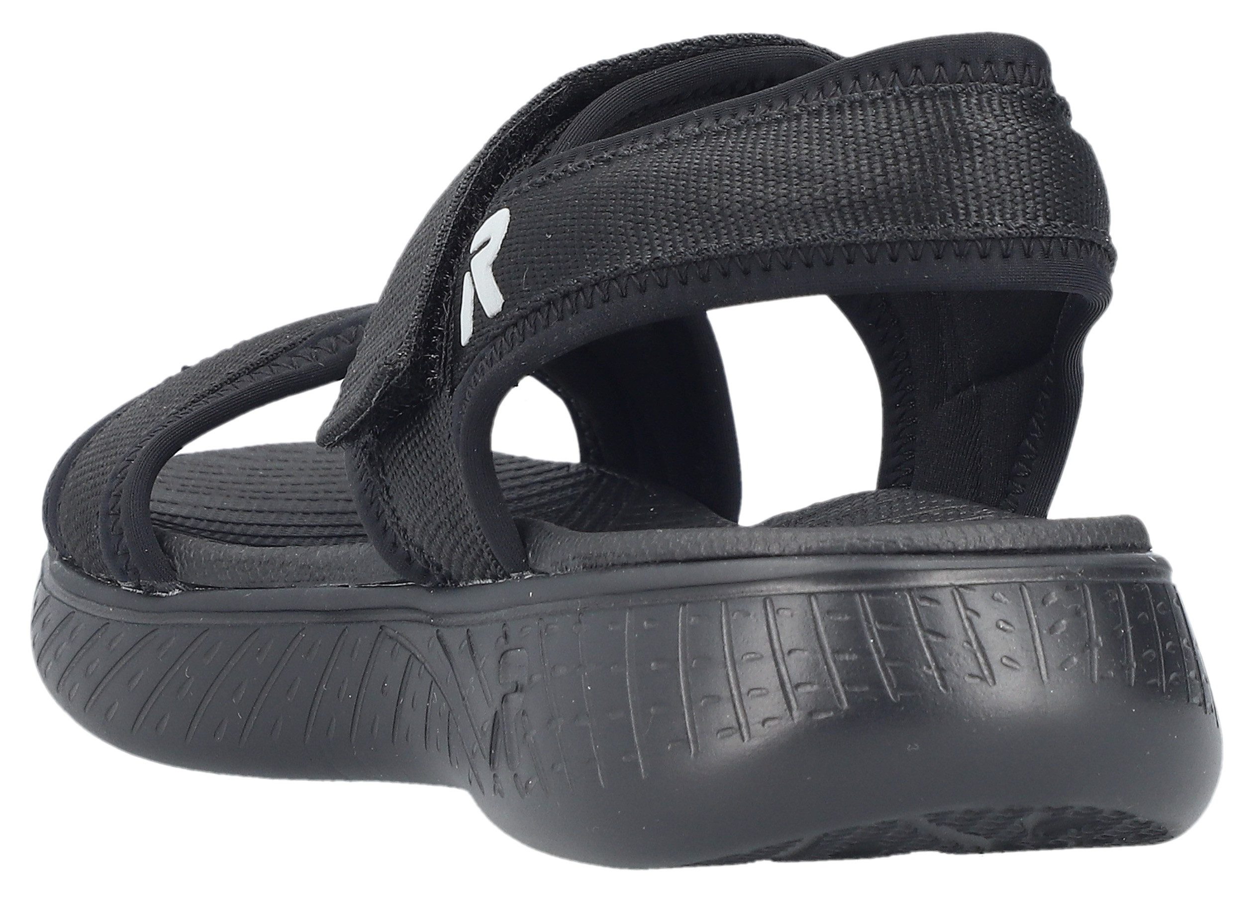 RIEKER Sport Sandalen Trekkingsandaal, outdoorsandaal, zomerschoen met klittenbandbandjes