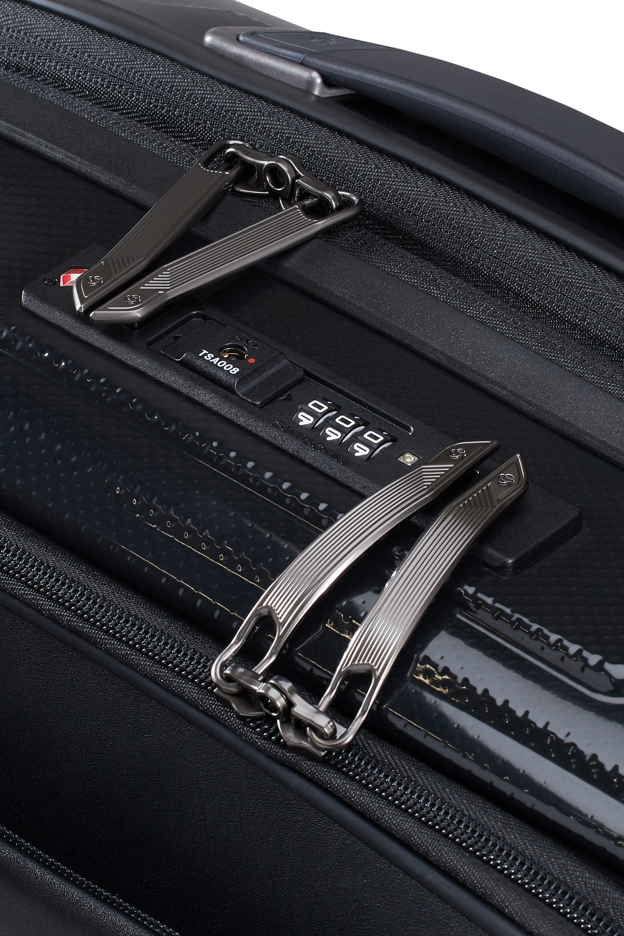 Samsonite Hardshell-trolley PROXIS 55 EXP easy access Handbagage harde koffer volumevergroting laptopvak