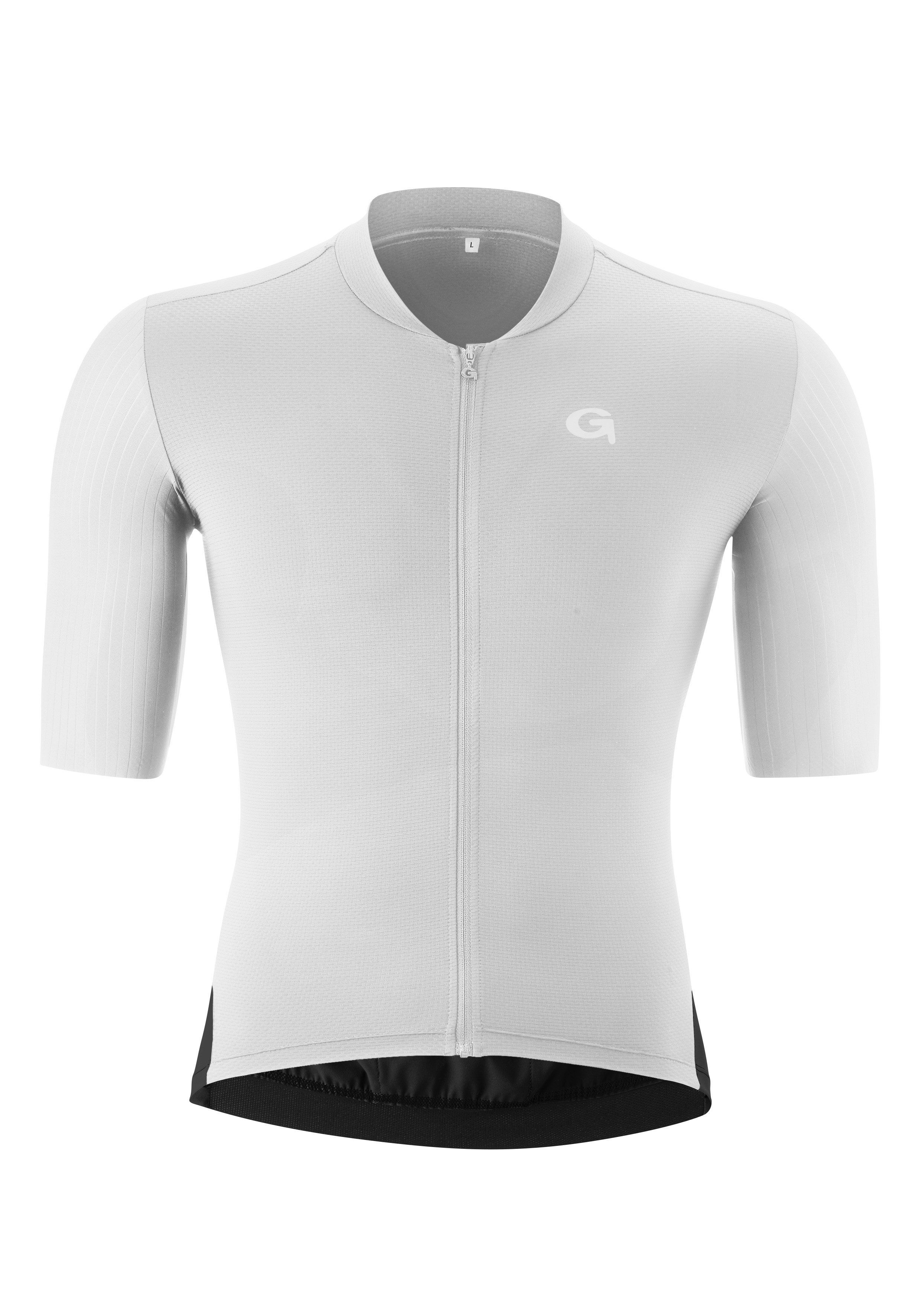 Gonso Fietsshirt SITIVO TRIKOT M Heren fiets shirt met korte mouwen ademend fiets tricot met achterzak