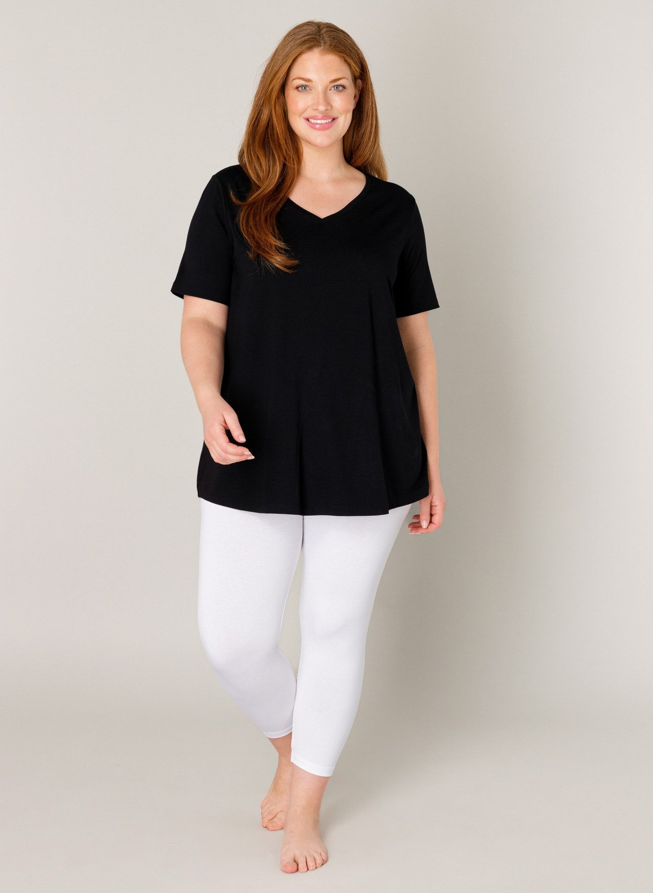 Base Level Curvy Caprilegging AUDREY