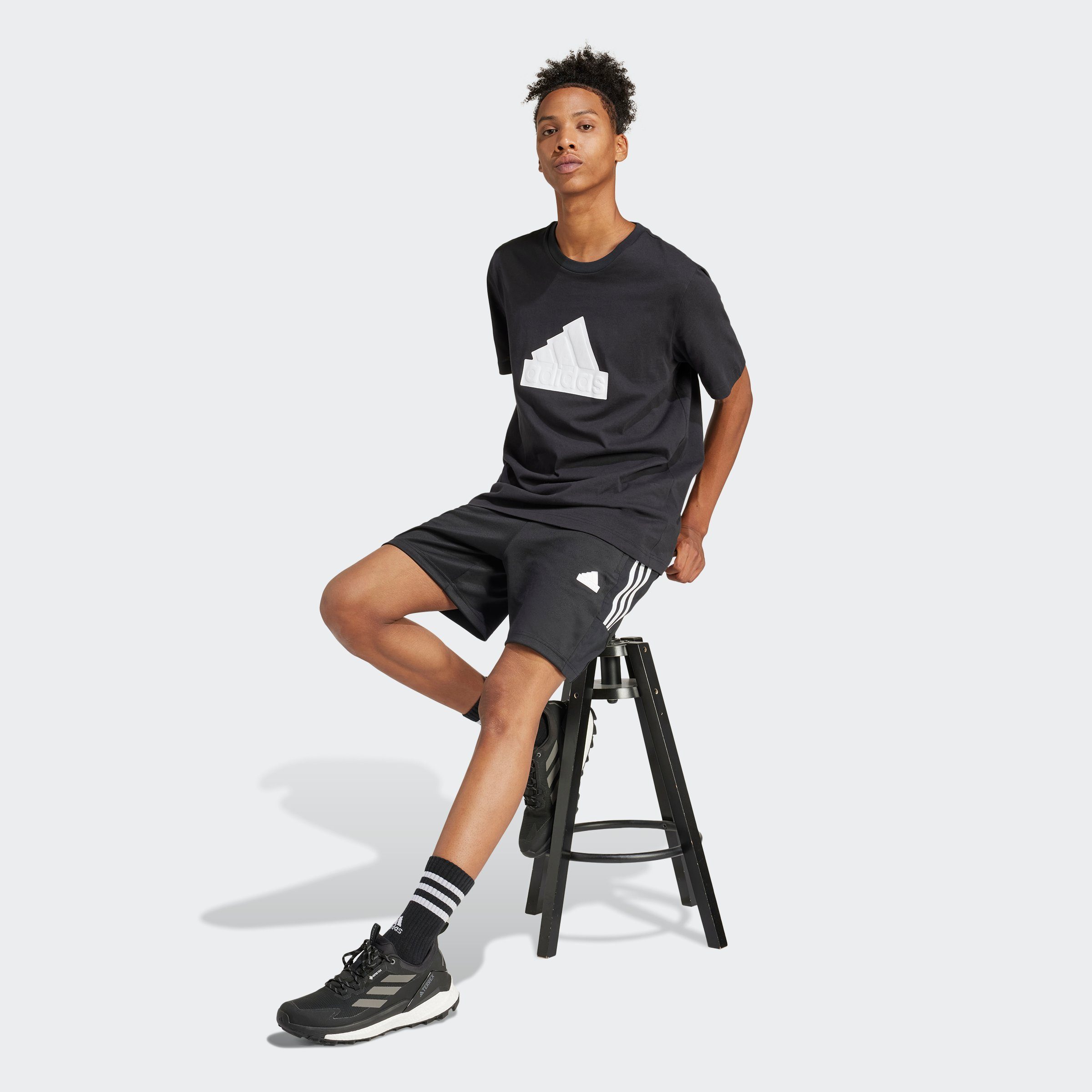 adidas Sportswear Short M TIRO SHO Q1 Trainingsshorts met logo, drukknopzak (1-delig)