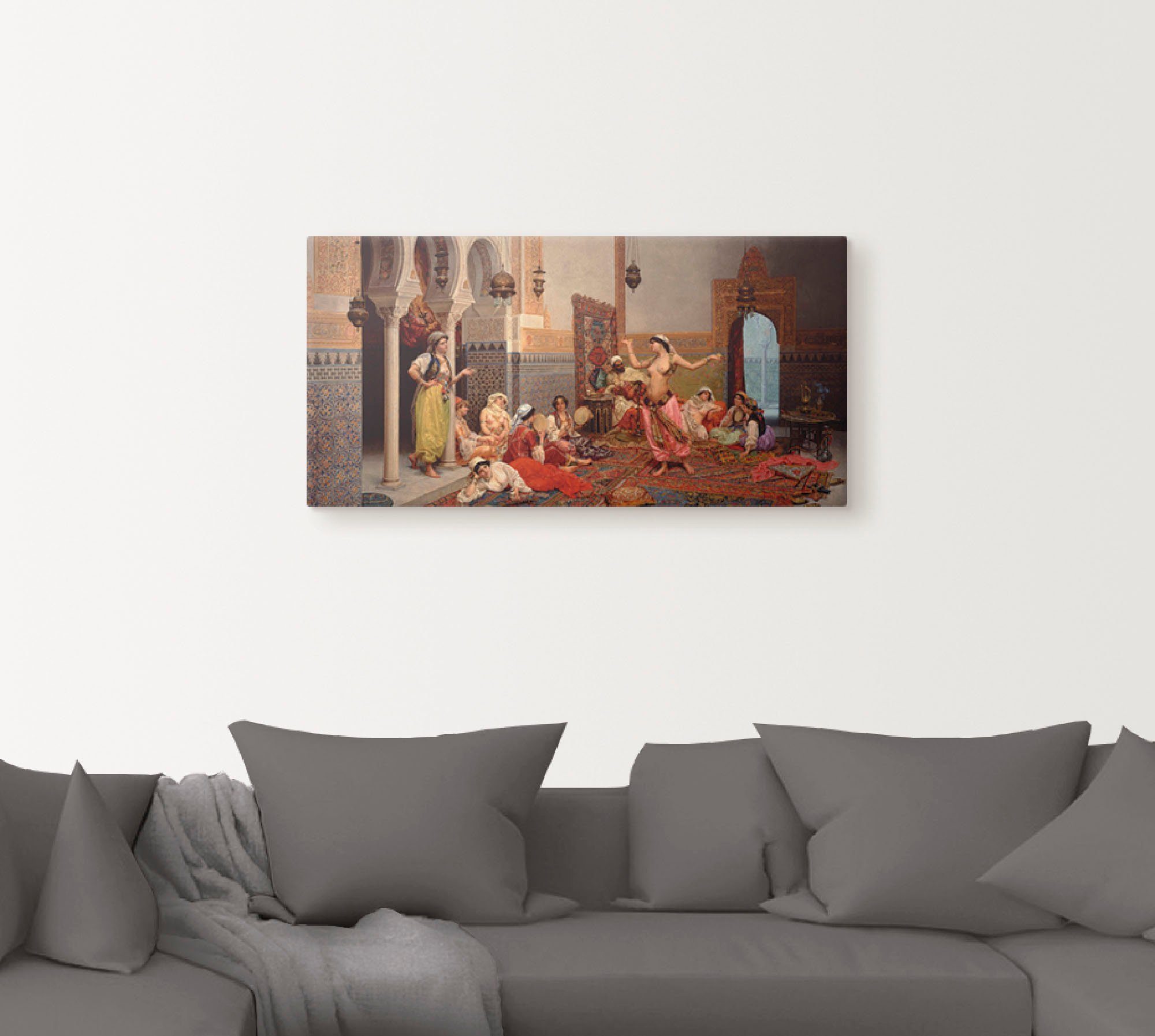 Artland Artprint Dansen in de harem. als artprint op linnen, muursticker in verschillende maten