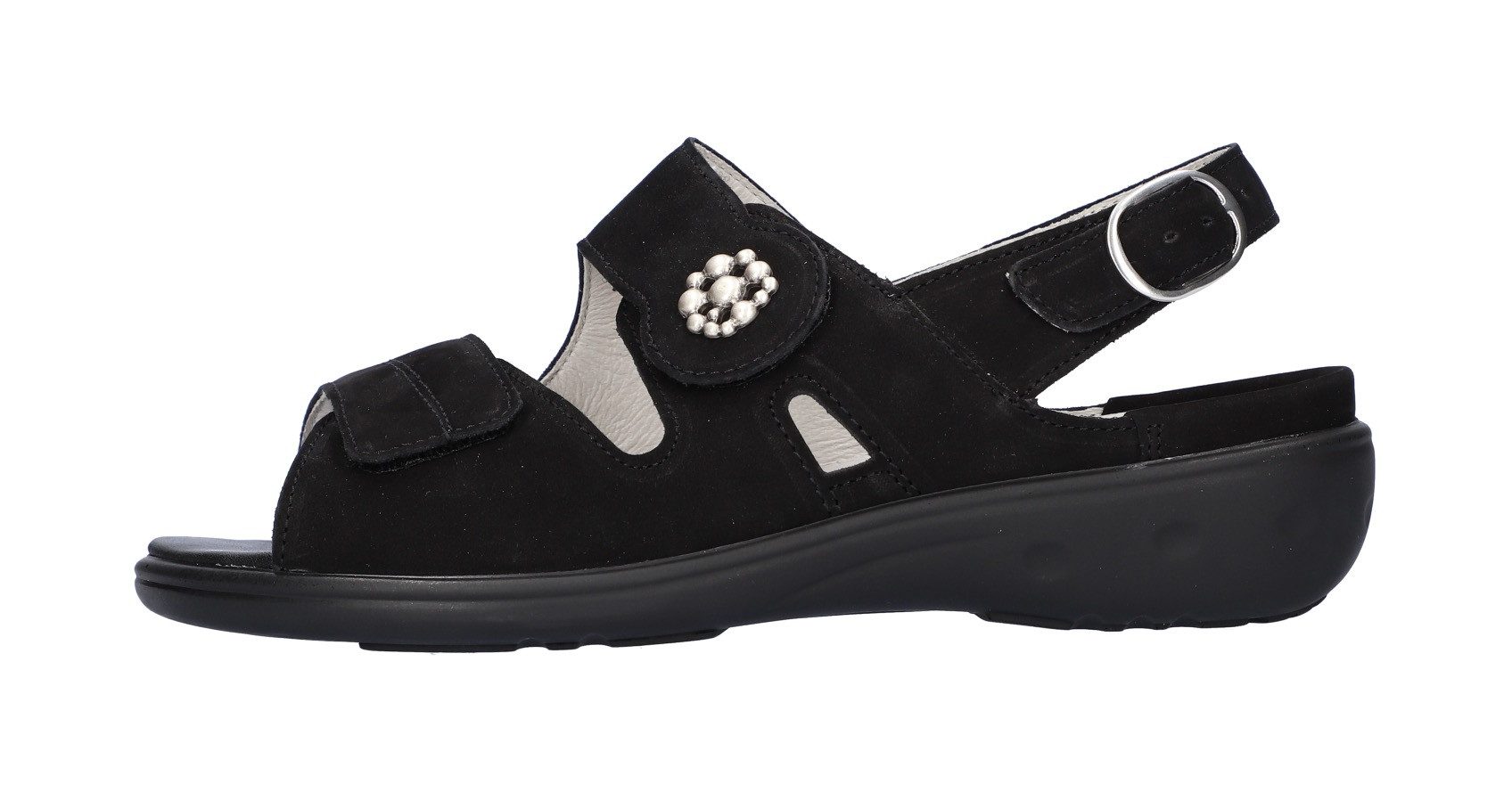 Waldläufer Sandalen Kara-Soft zomerschoen, sandaal, sleehak, met klittenbandsluitingen, k-breedte
