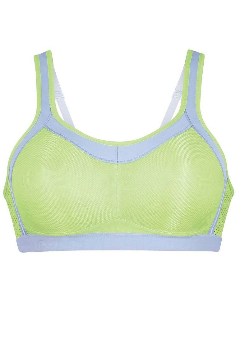 Anita Active Sport-bh Momentum Ademend, licht glanzend, comfortabele schouderbanden gepolsterd