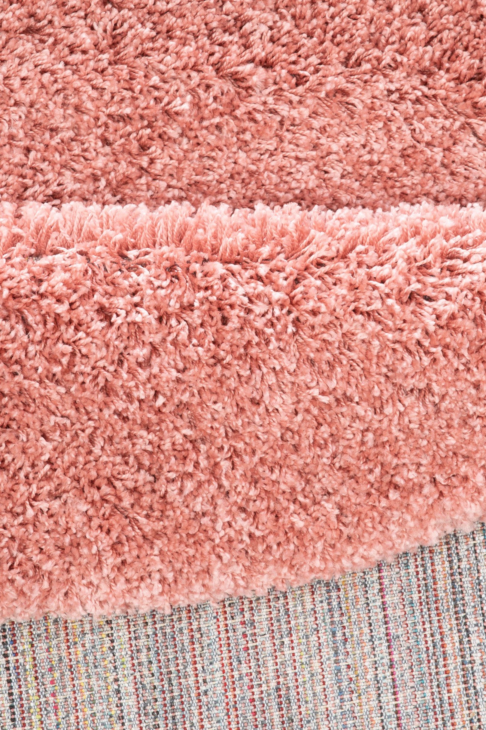 my home Vloerkleed Viva vloerkleed rond Unikleuren, uni, bijzonder zacht en behaaglijk