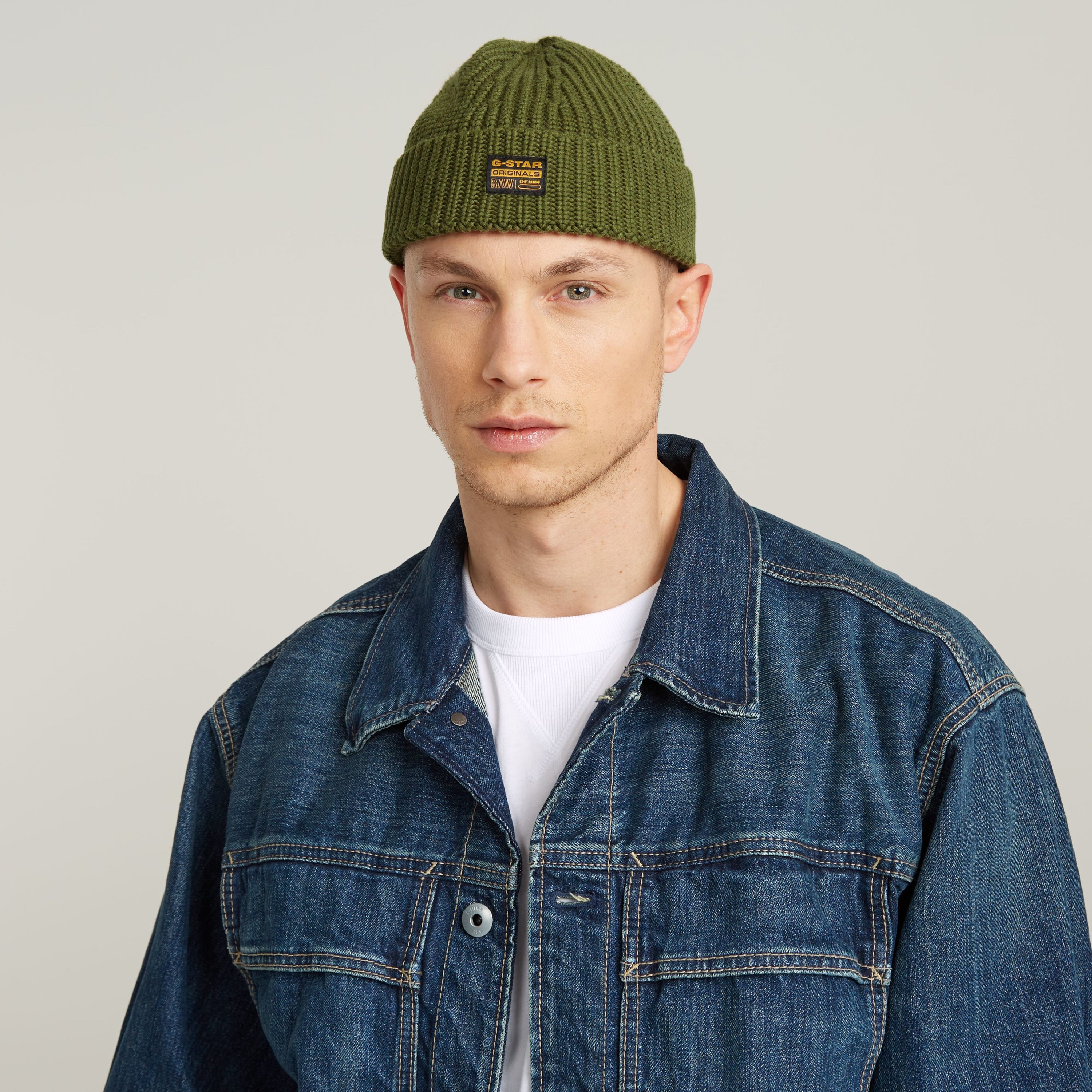 G-Star RAW Gebreide muts Originals Fisherman Beanie