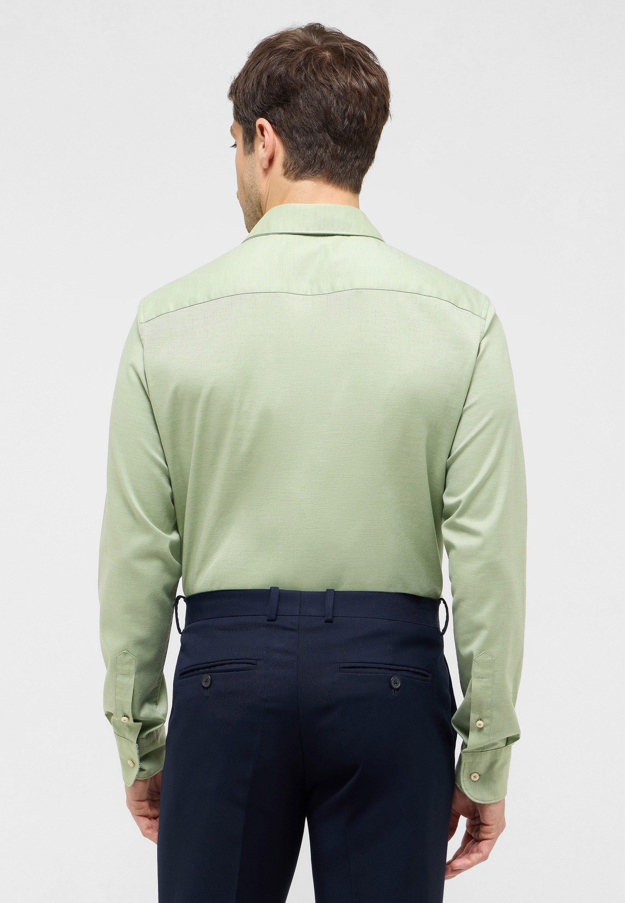 Eterna Overhemd met lange mouwen Slim fit EASY IRON (gemakkelijk te strijken)