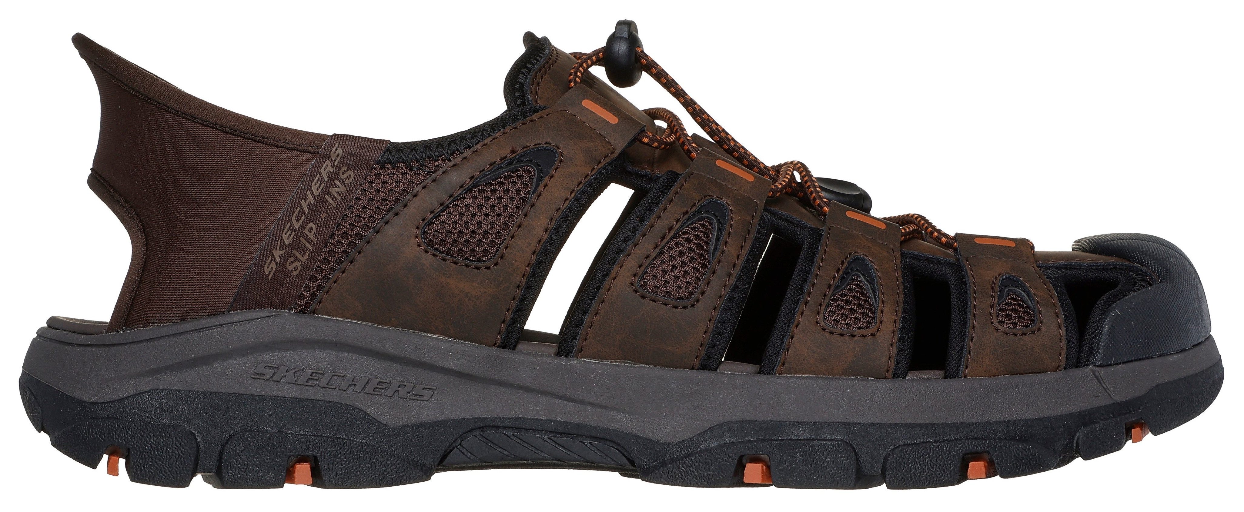 Skechers Outdoorsandalen TRESMEN-NORVICK , trekking sandaal met slip-ins functie