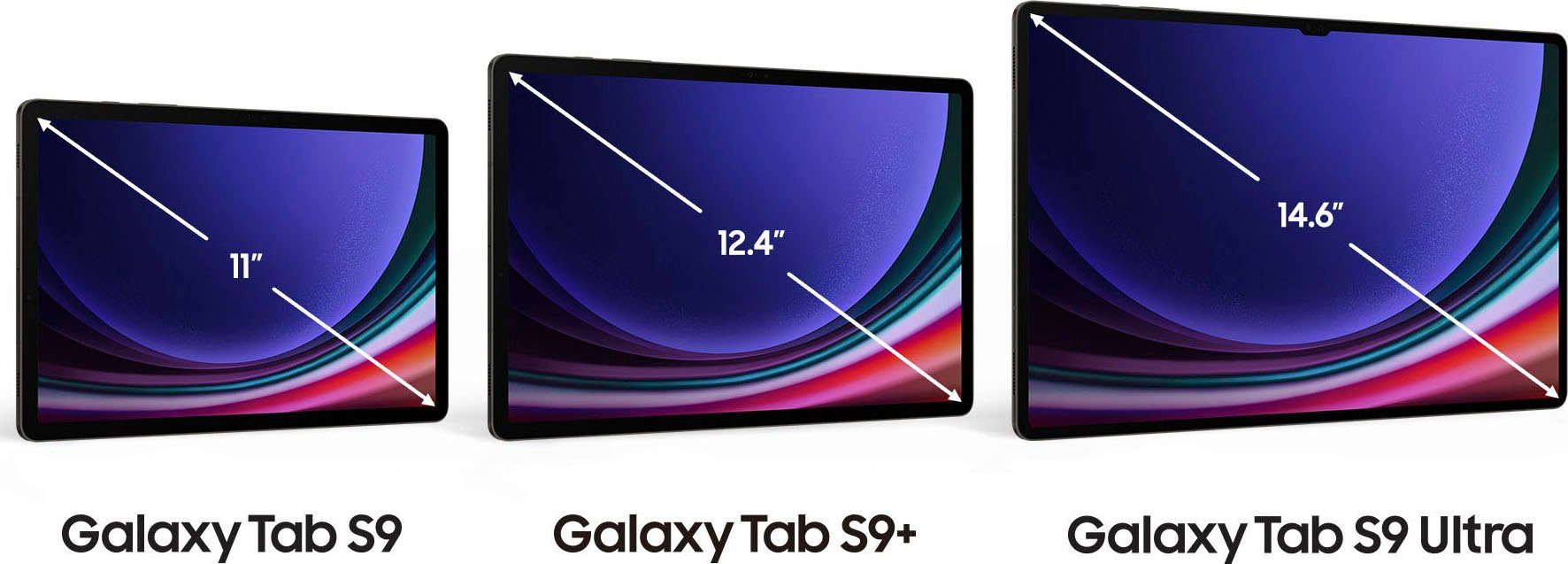 Samsung Tablet Galaxy Tab S9+ 5G, 12,4", Android