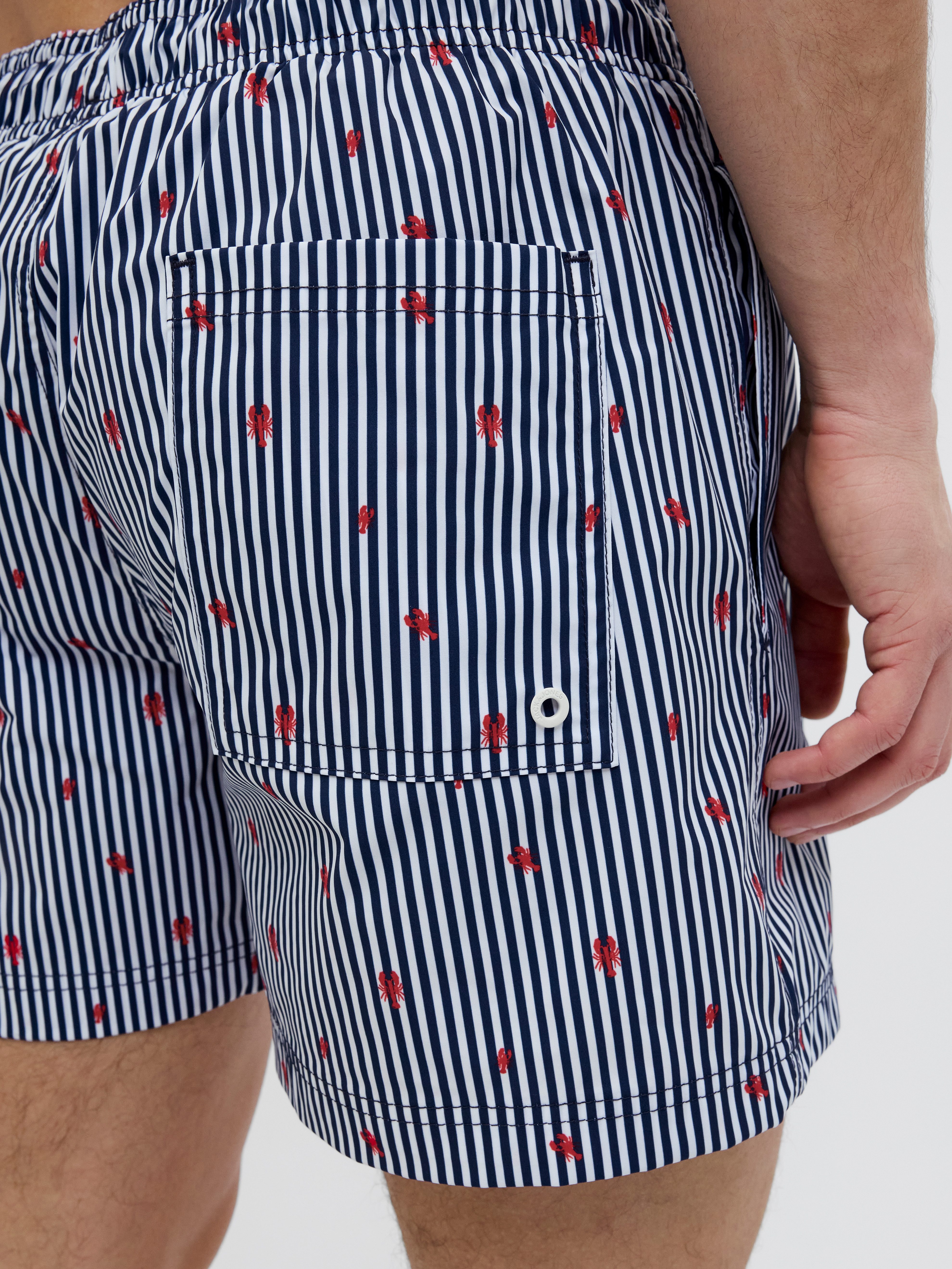 Jack & Jones Zwemshort JPSTMAUI JJSWIM MINI STRIPE AKM SN