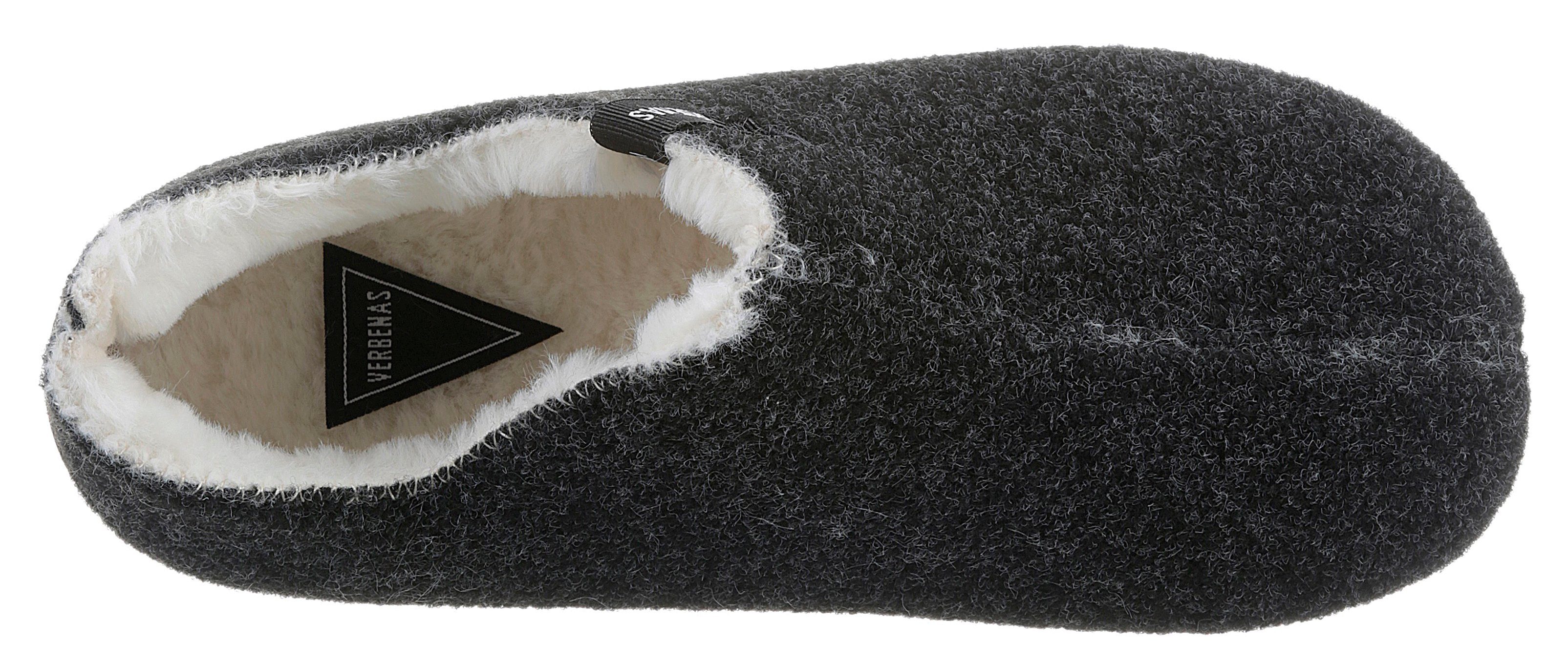 VERBENAS Pantoffels Yoi Gales pantoffel, homeslipper, instapschoen met knuffelig warmfleece