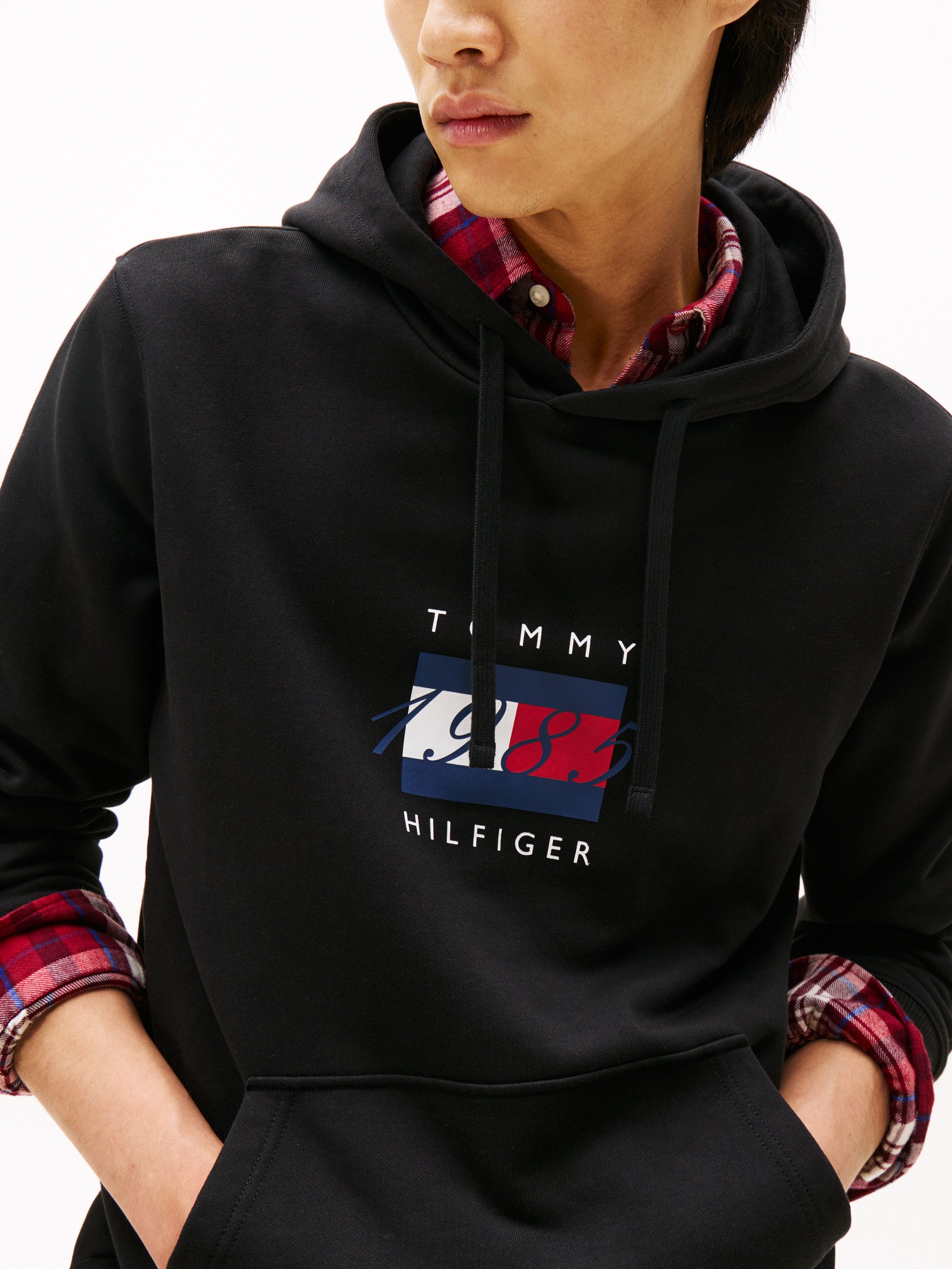 Tommy Hilfiger Hoodie LINEAR FLAG GRAPHIC
