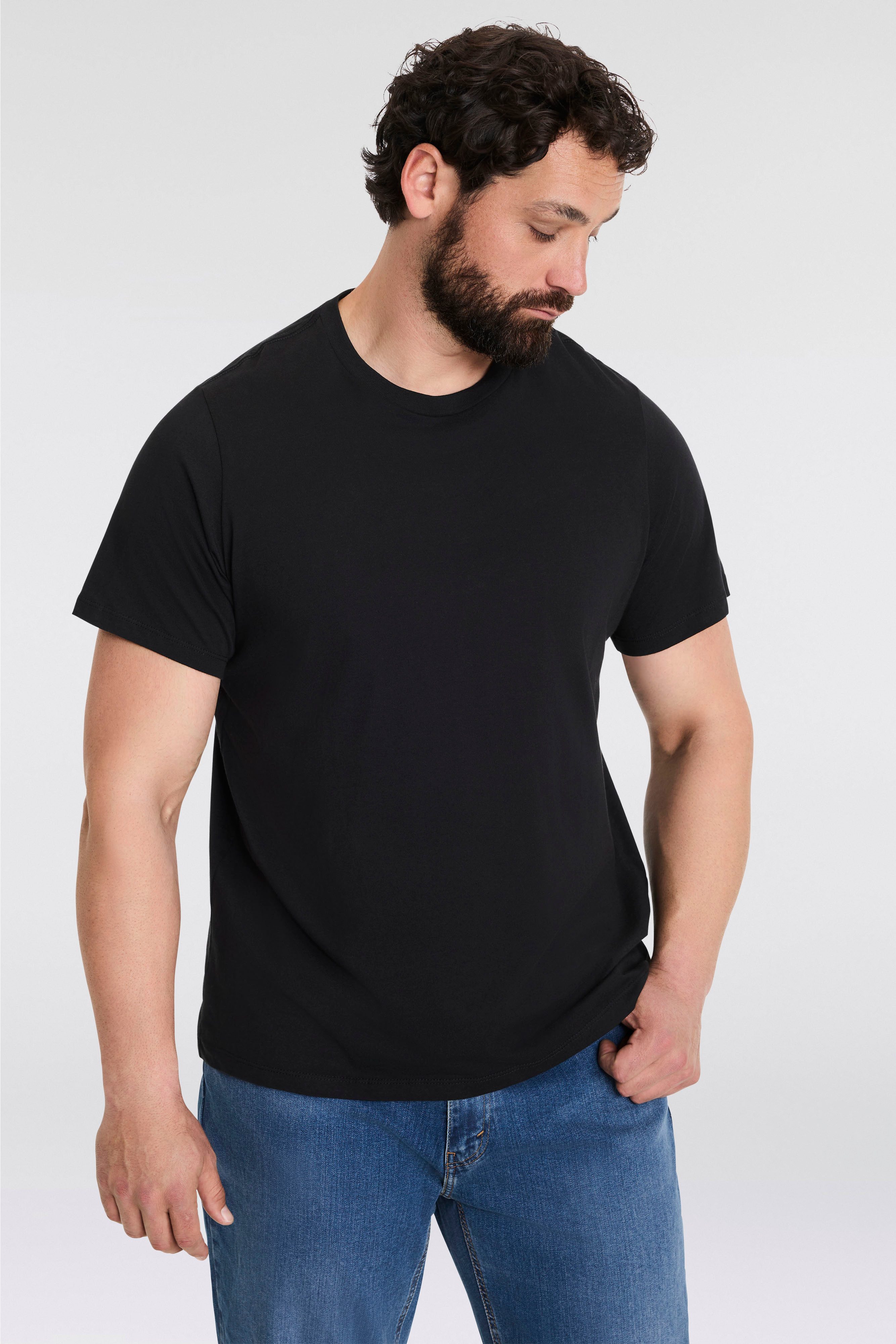 Levi's® Plus Shirt met ronde hals BIG 2 PACK TEE (Set van 2)