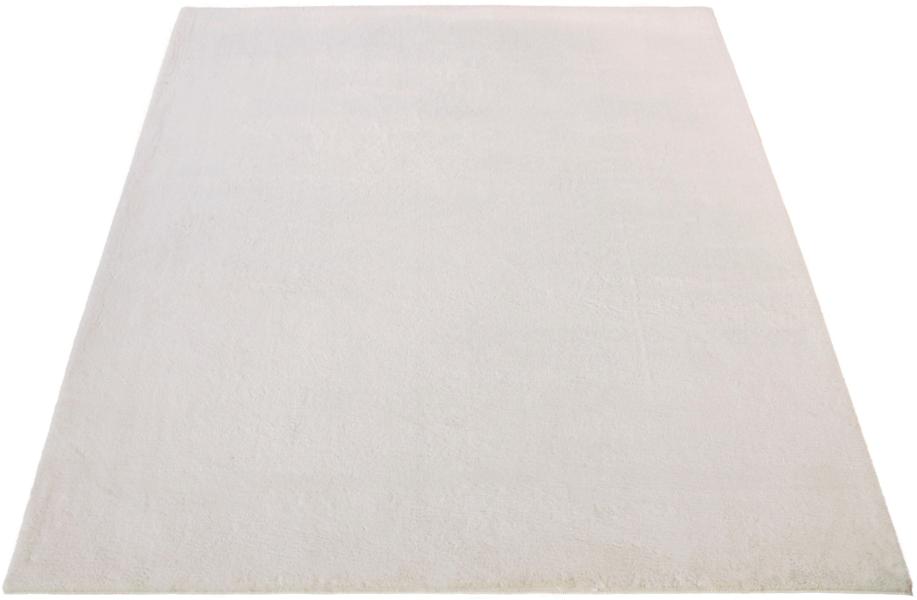 Leonique Vachtvloerkleed Balu, kunstfellteppich, modern, langpolig tapijt Konijnenbont-gevoel, behaaglijk, zacht, woonkamer, slaapkamer
