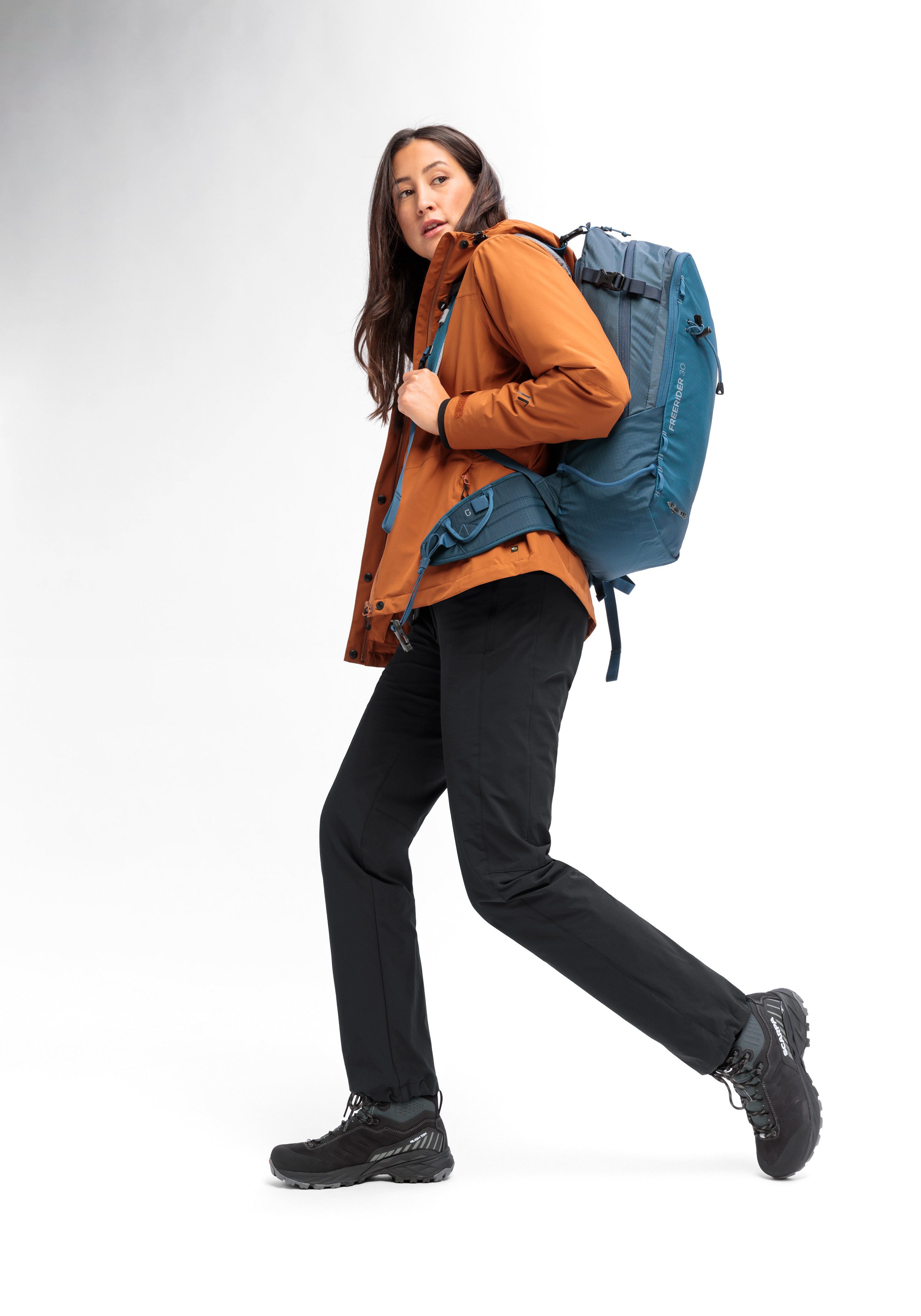 Maier Sports Outdoorbroek Lulaka Winter Dames winter wandelbroek, functionele broek met netvoering