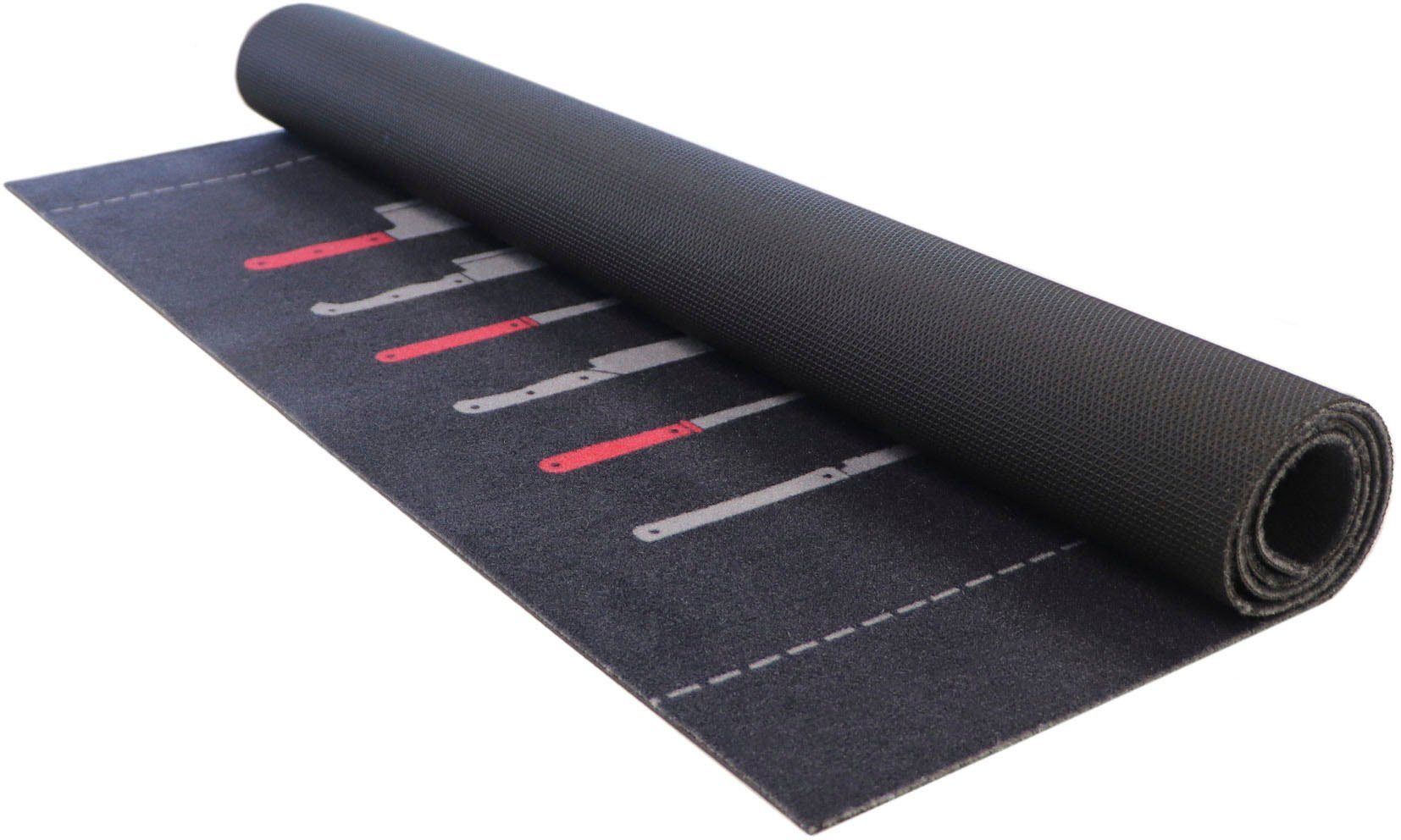 Primaflor-Ideen in Textil Mat Barbecue-onderlegger BEEF Barbecuemat ideaal als vloerbescherming, antislip, wasbaar