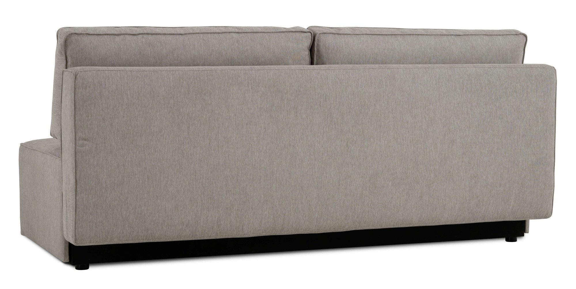 INOSIGN Slaapbank Simonton 3-zits, Breedte 202 cm Ligoppervlak 202x146 cm, incl. bedlade, zachte structuurstof