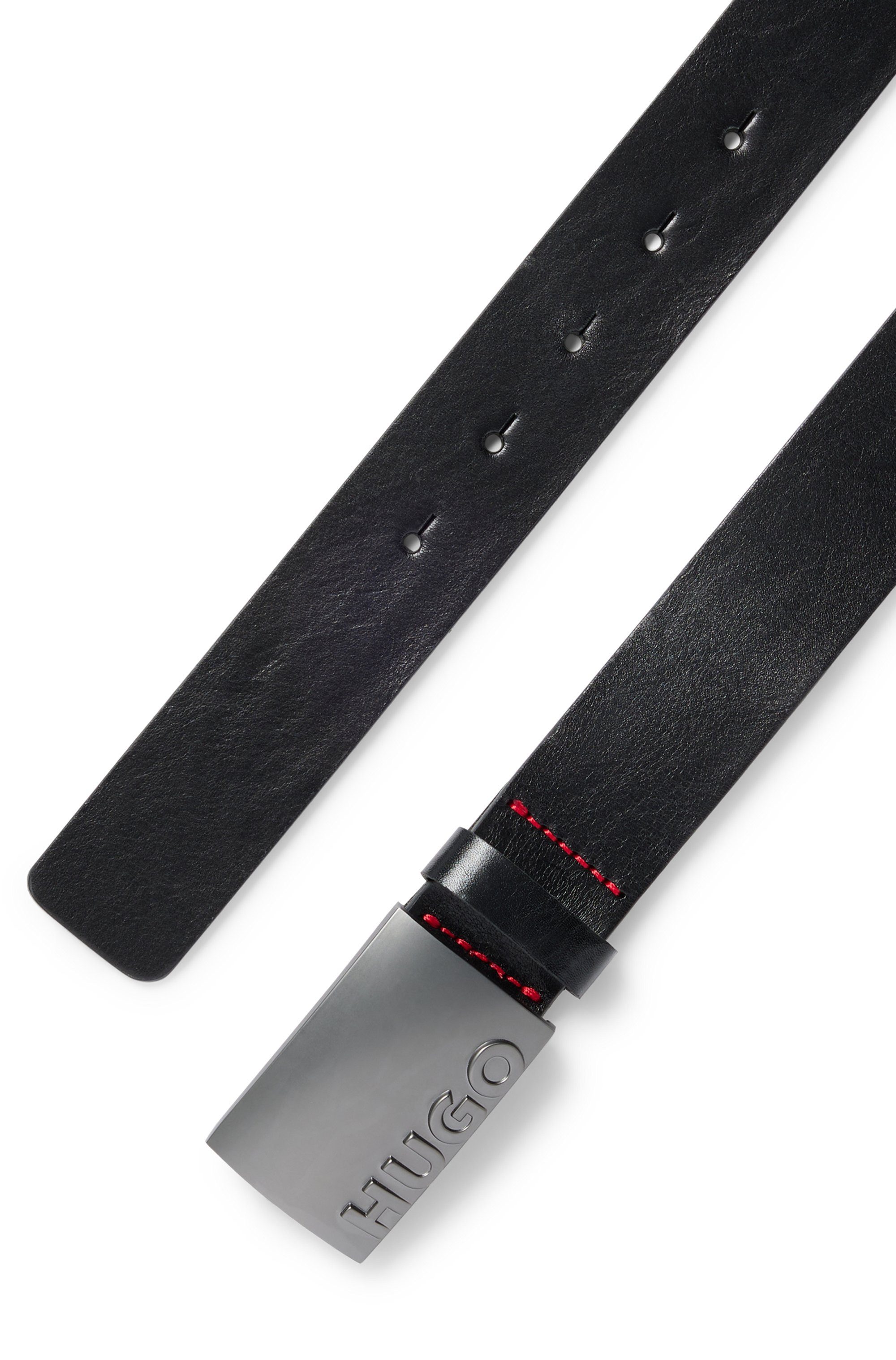 HUGO Leren riem Gerald_Sz35