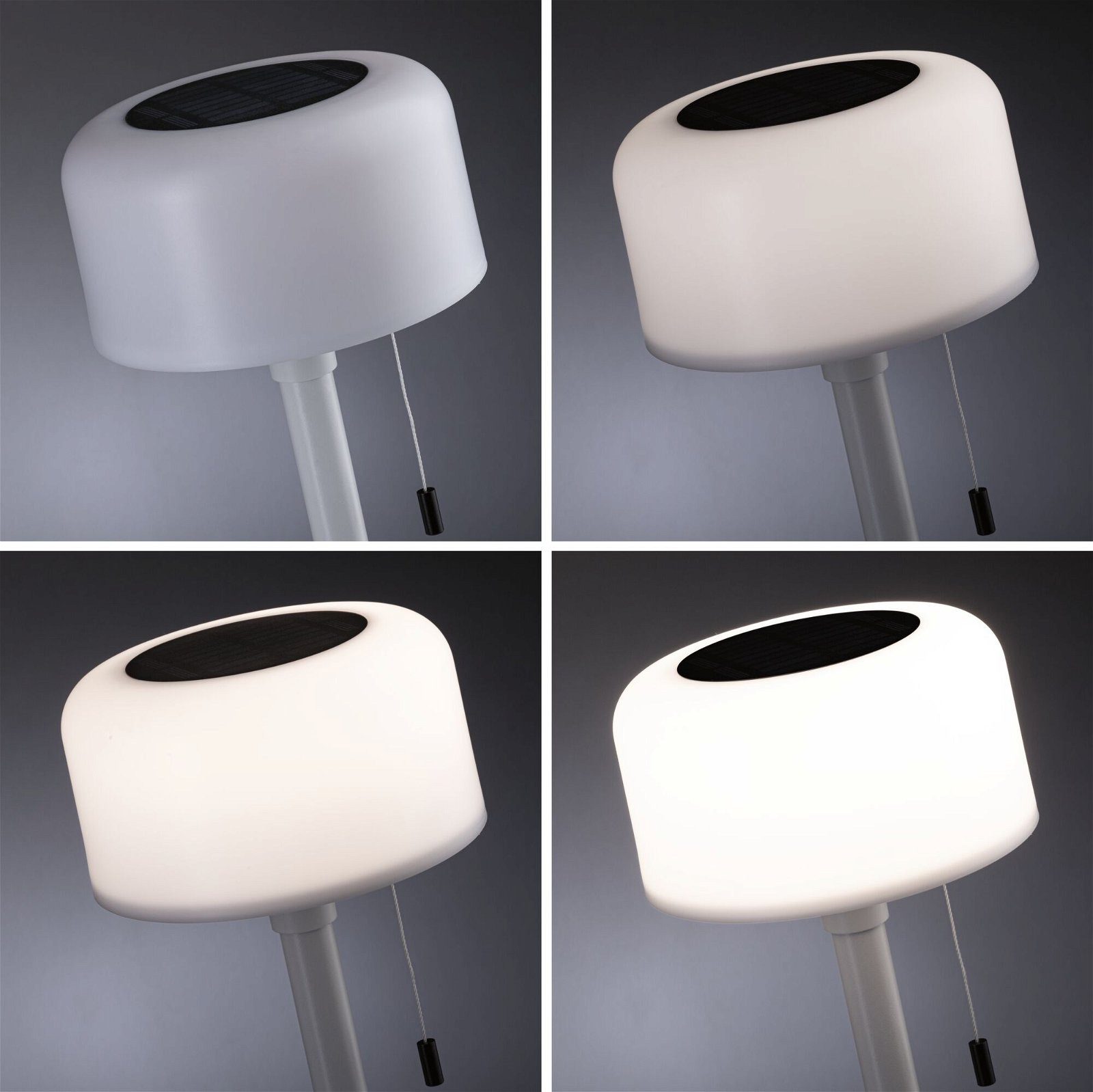 Paulmann Led-tafellamp voor buiten Mobiele Solar Bartja IP44 2700K USB-C Accu (1 stuk)
