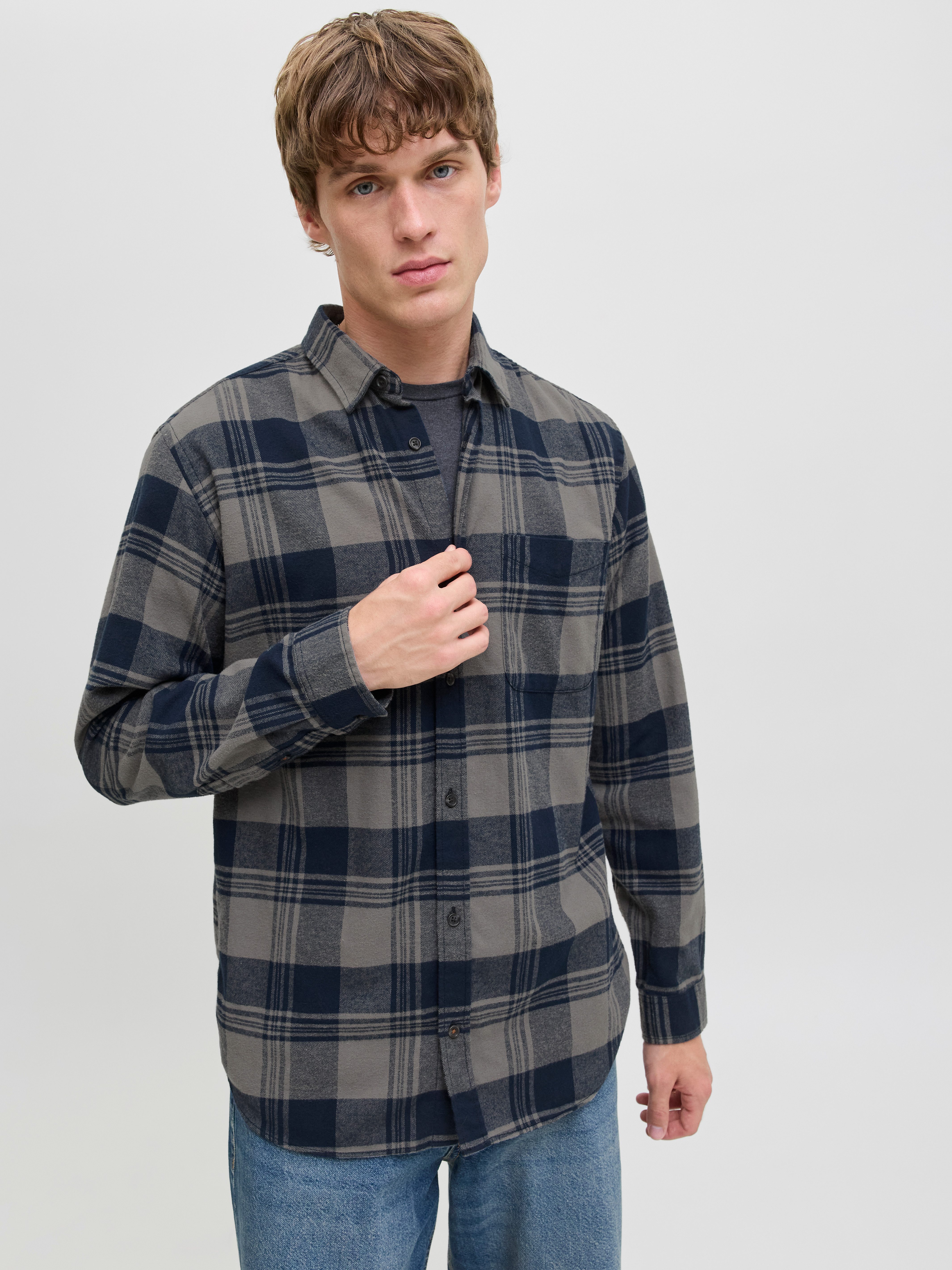 Jack & Jones Overhemd met lange mouwen JJJAMES BUFFALO SHIRT LS