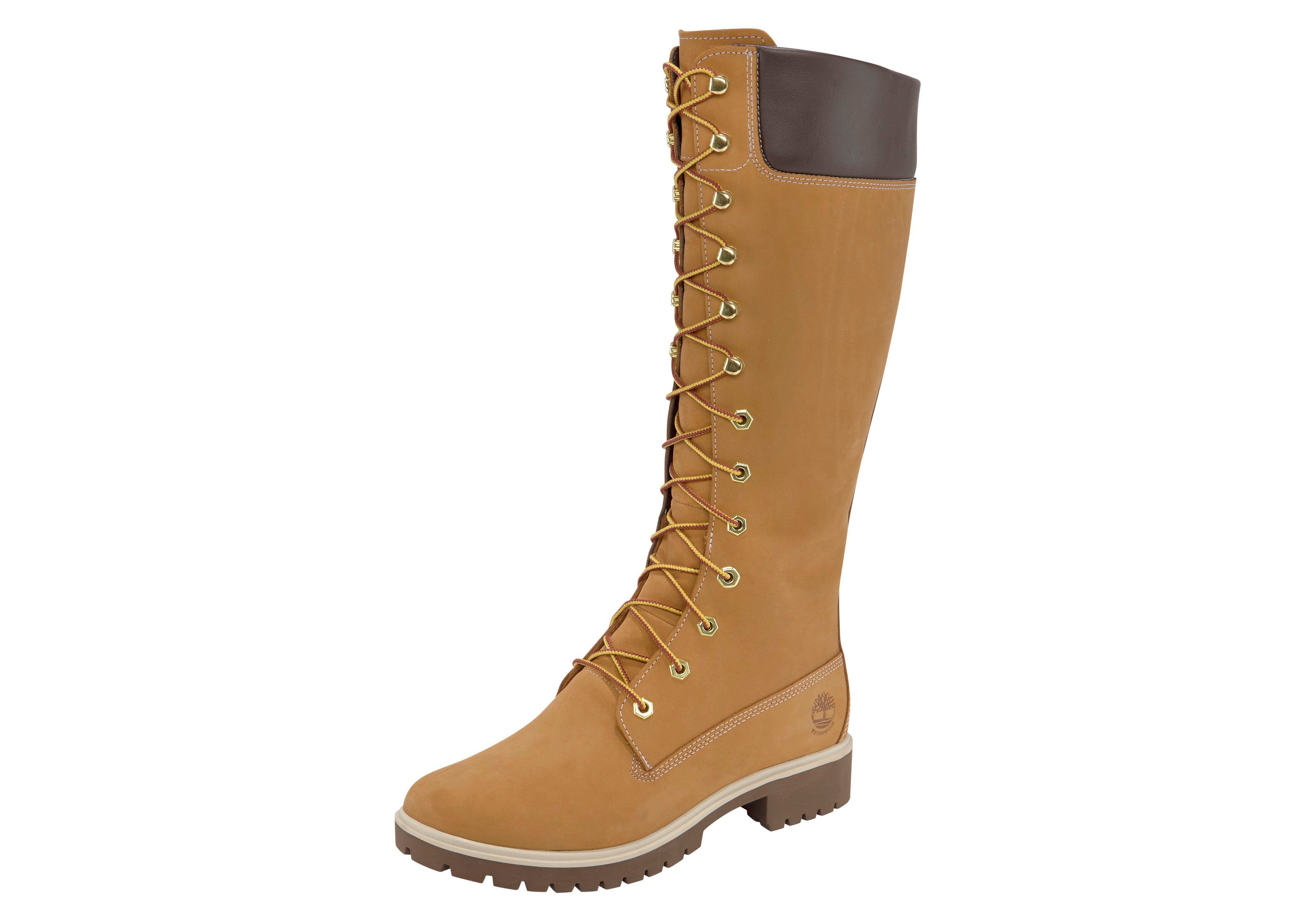 Timberland Veterlaarzen Women's Premium 14in WP B Winterschoenen, winterlaarzen, winterlaarzen, veterschoenen, waterdicht