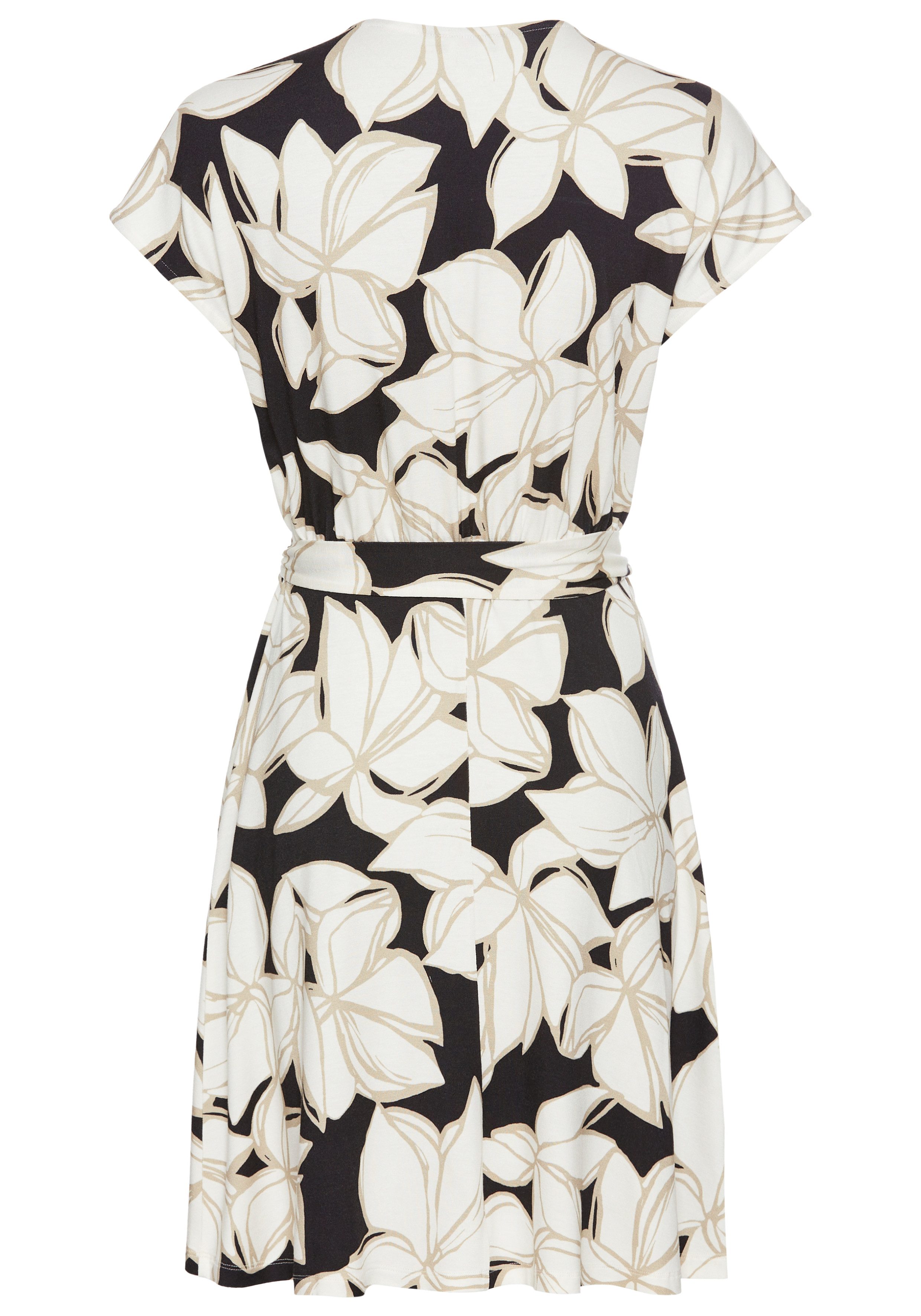 HECHTER PARIS Mini-jurk in wikkellook