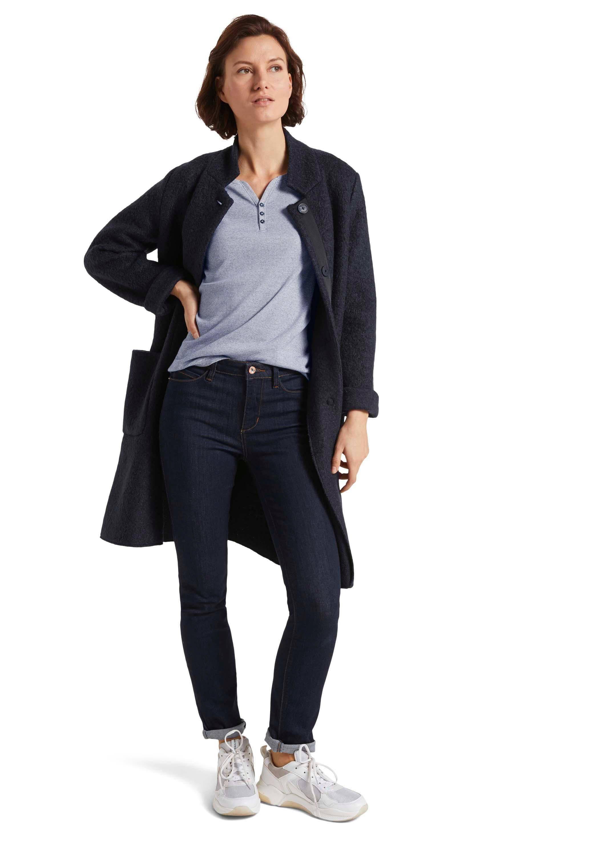 Tom Tailor Shirt met lange mouwen Tom Tailor Dames Henleyshirt