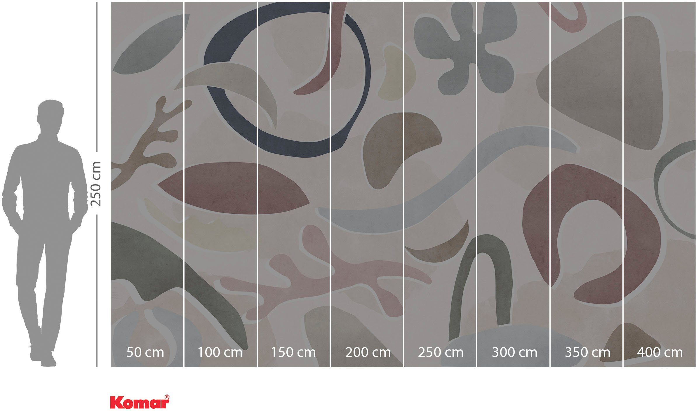 Komar Vliesbehang Digitale print vlies - Paradox Pristine - Afmeting 400 x 250 cm (1 stuk)