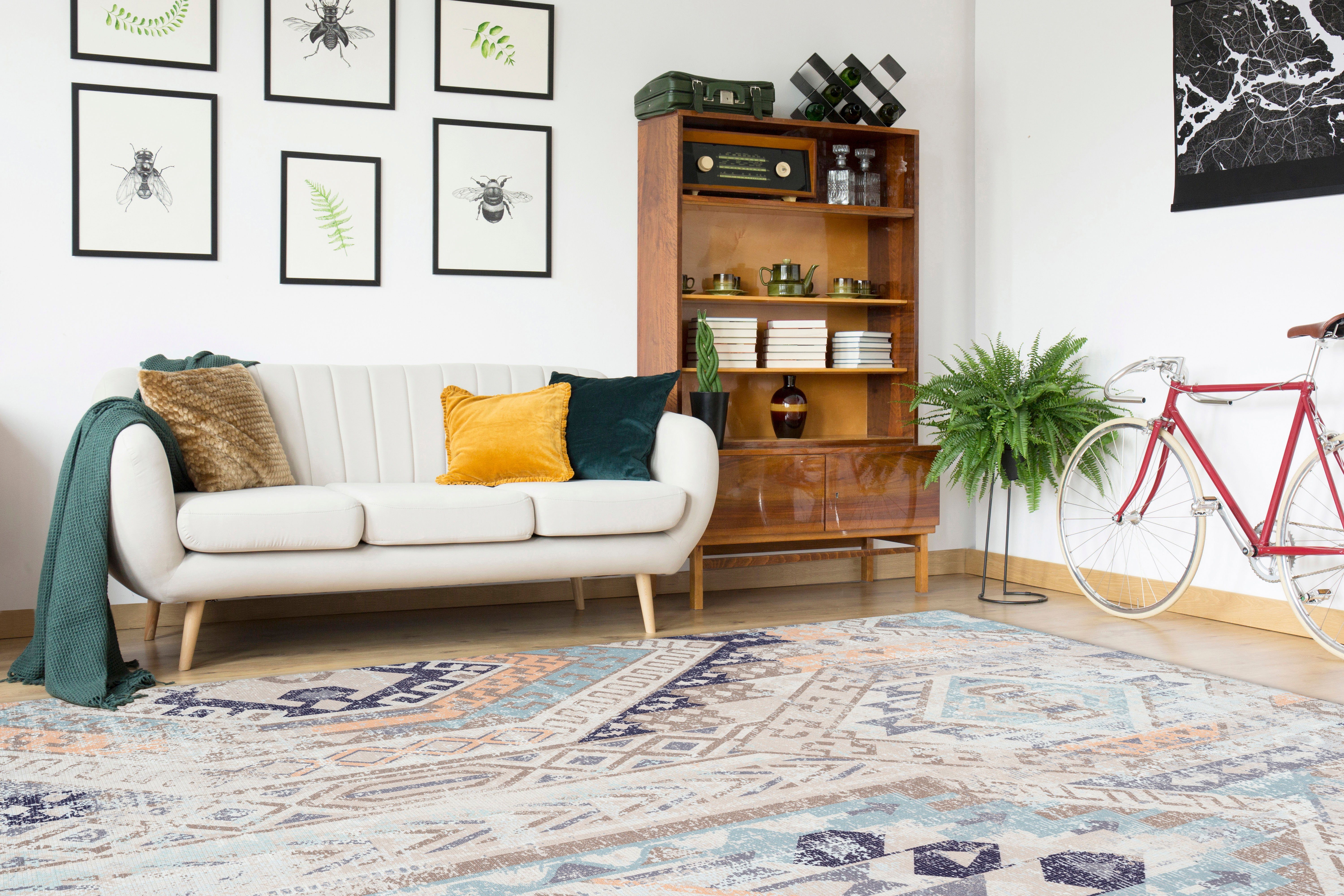aRTE ESPINA Vloerkleed Indiana 200 Vintage-look, woonkamer