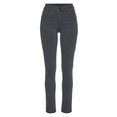 wonderjeans slim fit jeans classic-slim klassiek, recht model grijs